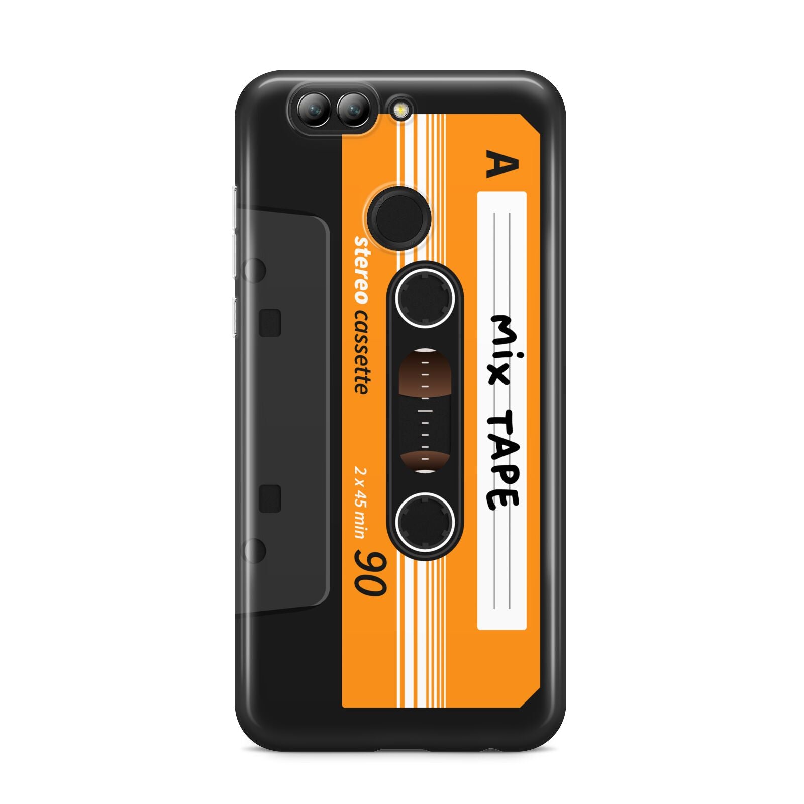 Black Casette Tape Huawei Nova 2s Phone Case