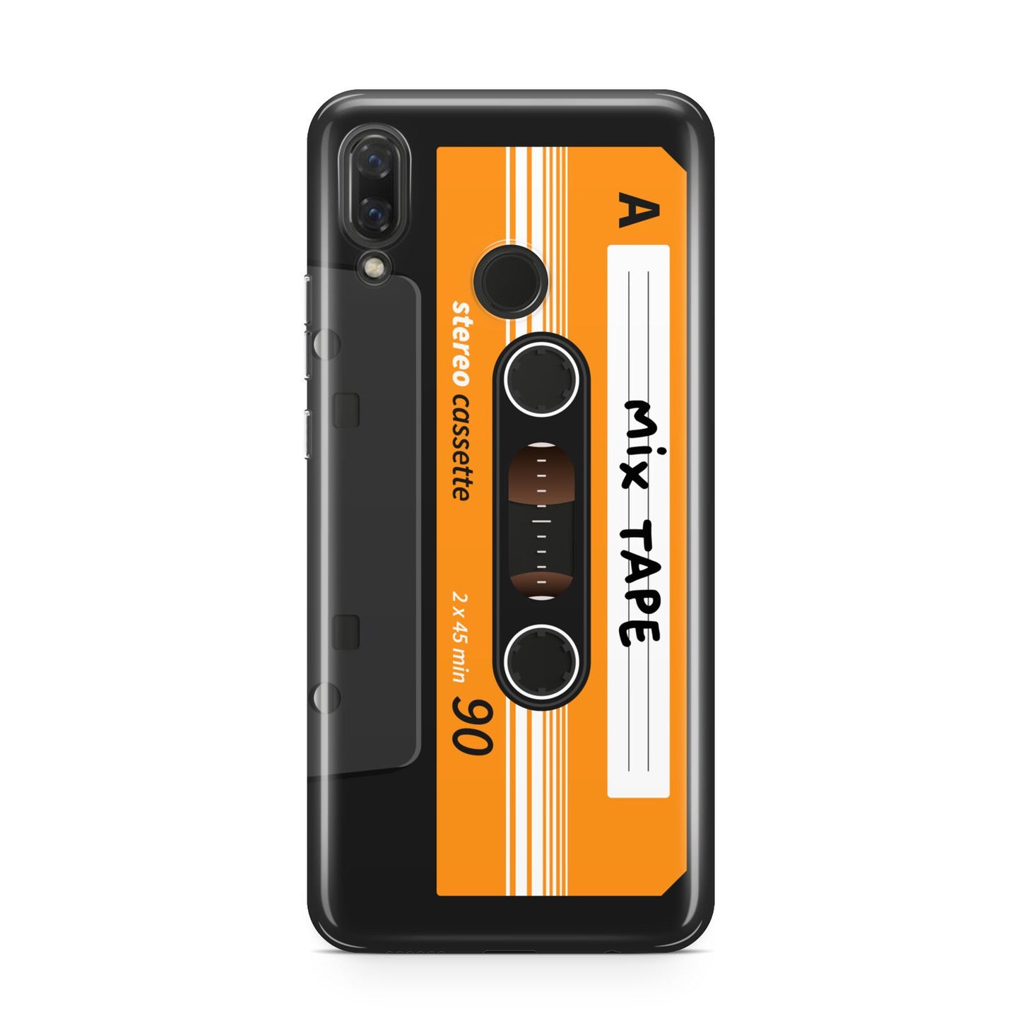 Black Casette Tape Huawei Nova 3 Phone Case