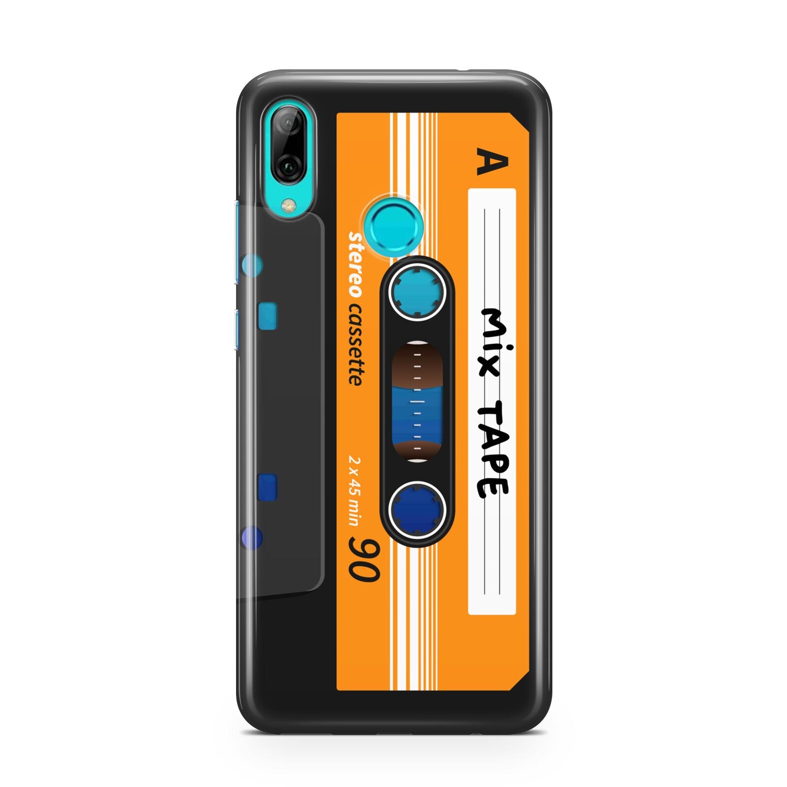 Black Casette Tape Huawei P Smart 2019 Case