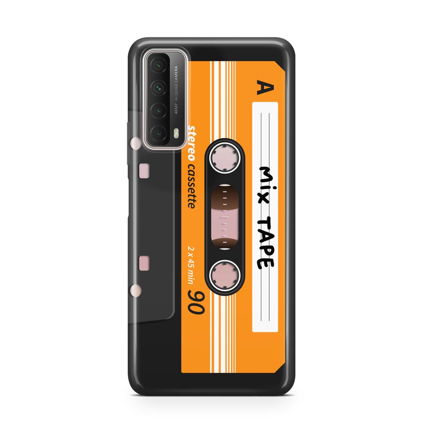 Black Casette Tape Huawei P Smart 2021