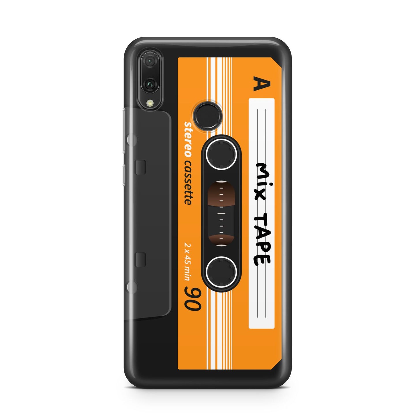 Black Casette Tape Huawei Y9 2019