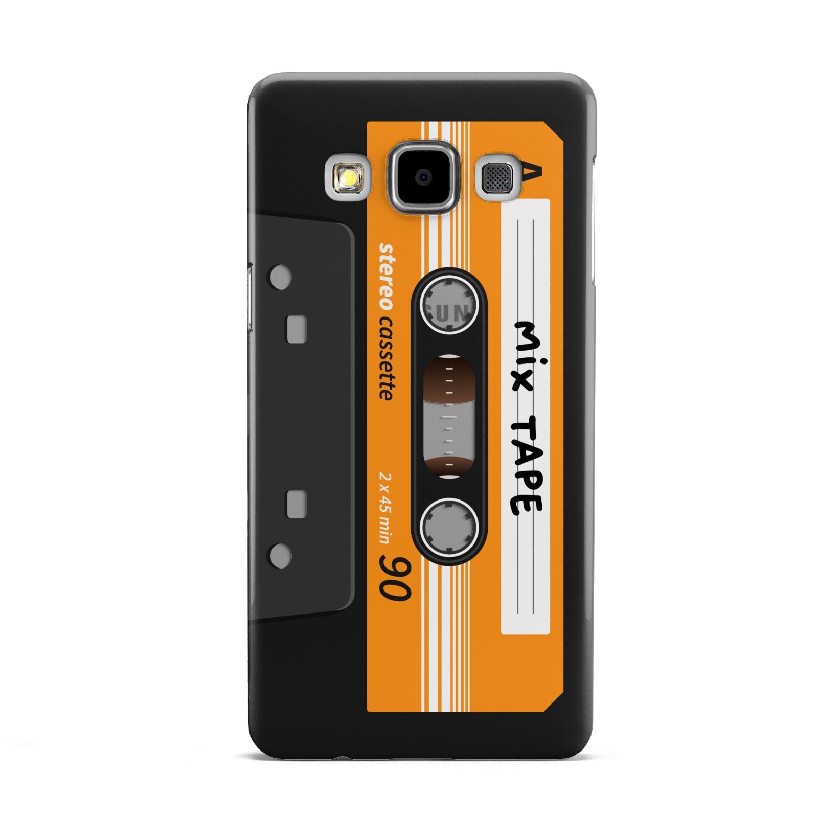 Black Casette Tape Samsung Galaxy A5 Case