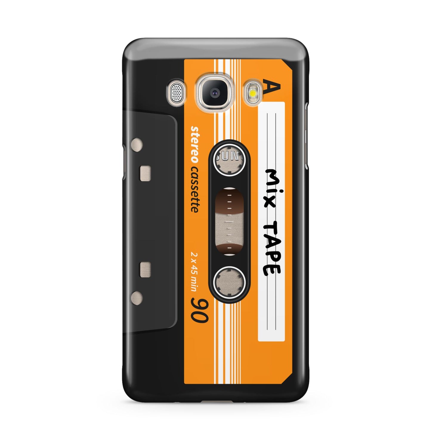 Black Casette Tape Samsung Galaxy J5 2016 Case