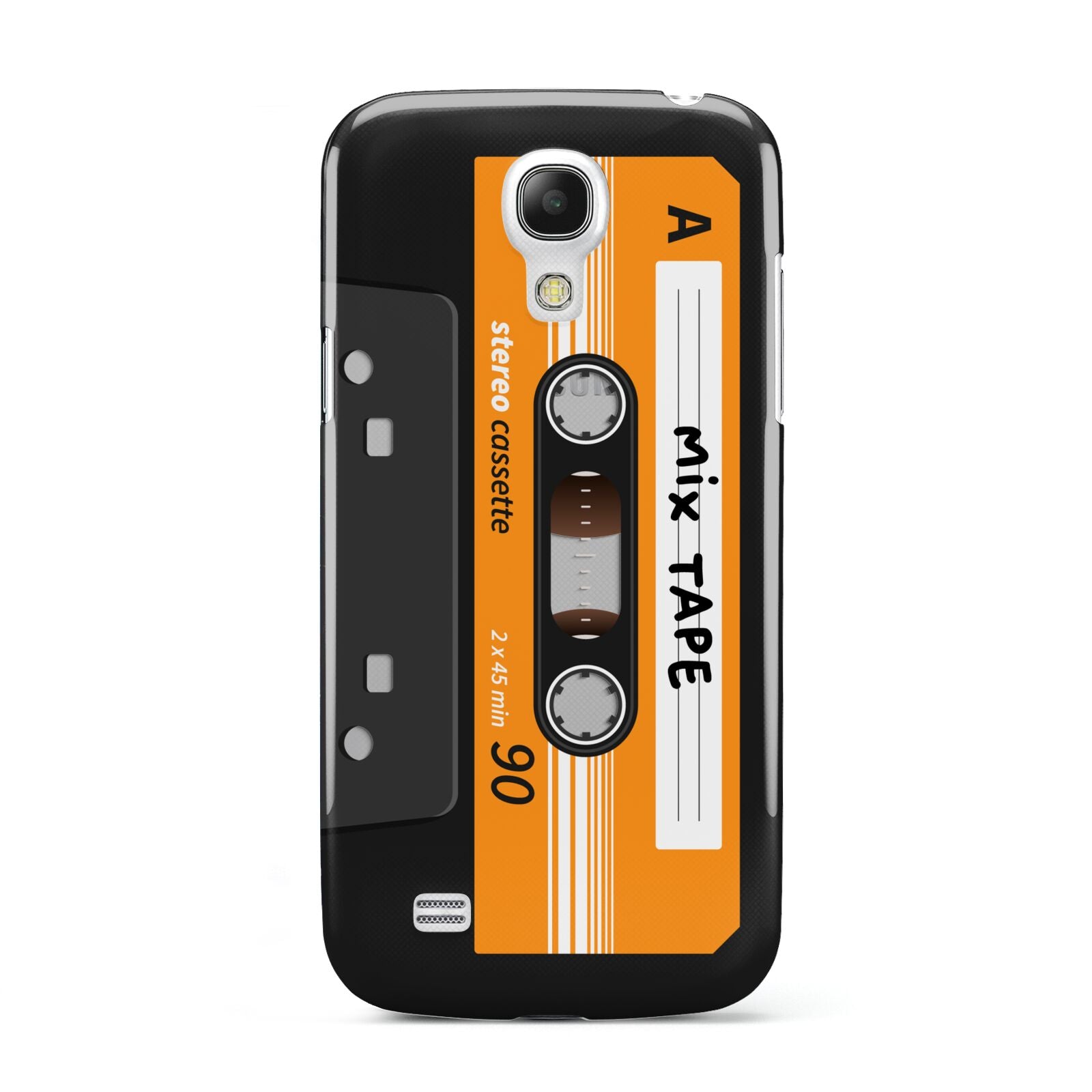 Black Casette Tape Samsung Galaxy S4 Mini Case