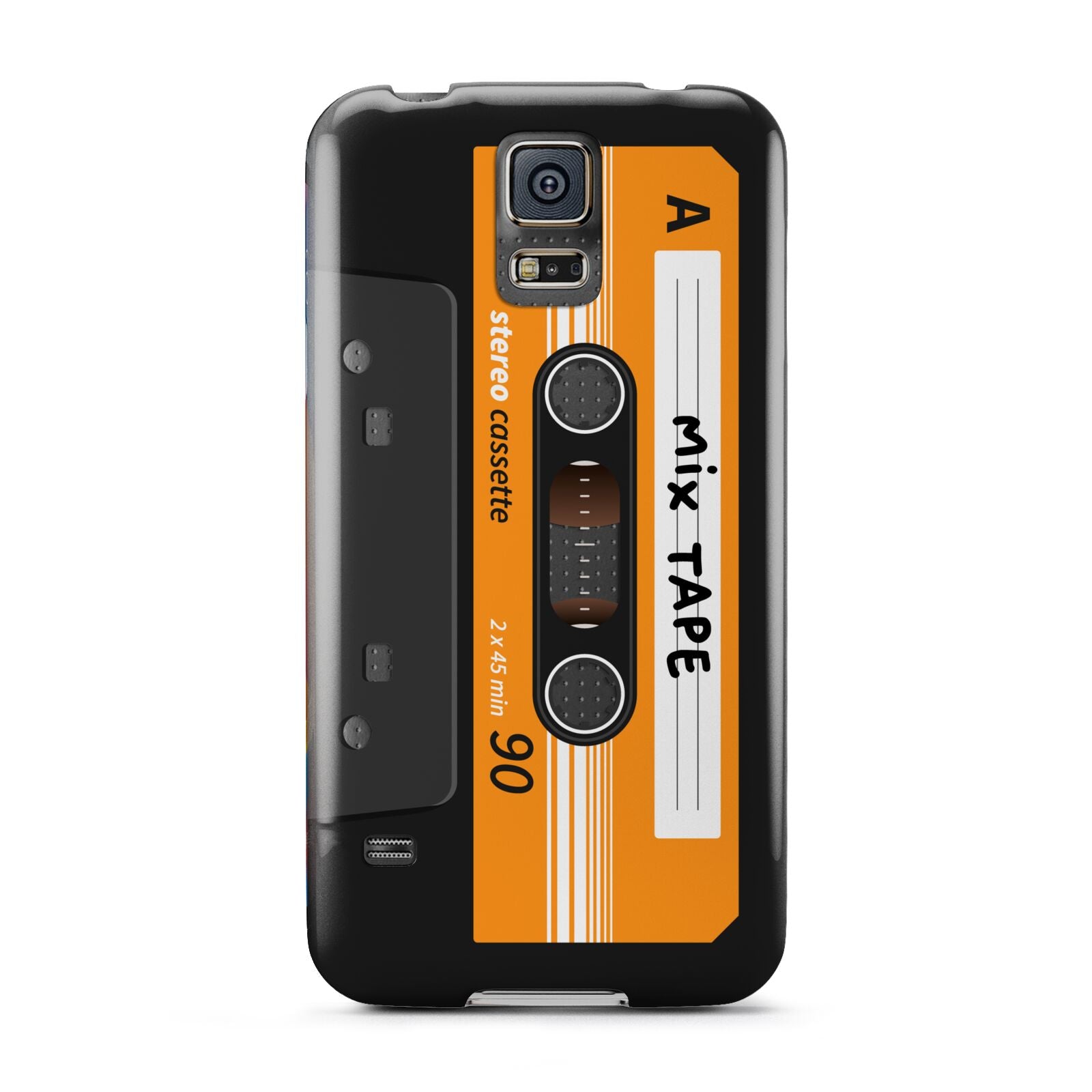 Black Casette Tape Samsung Galaxy S5 Case