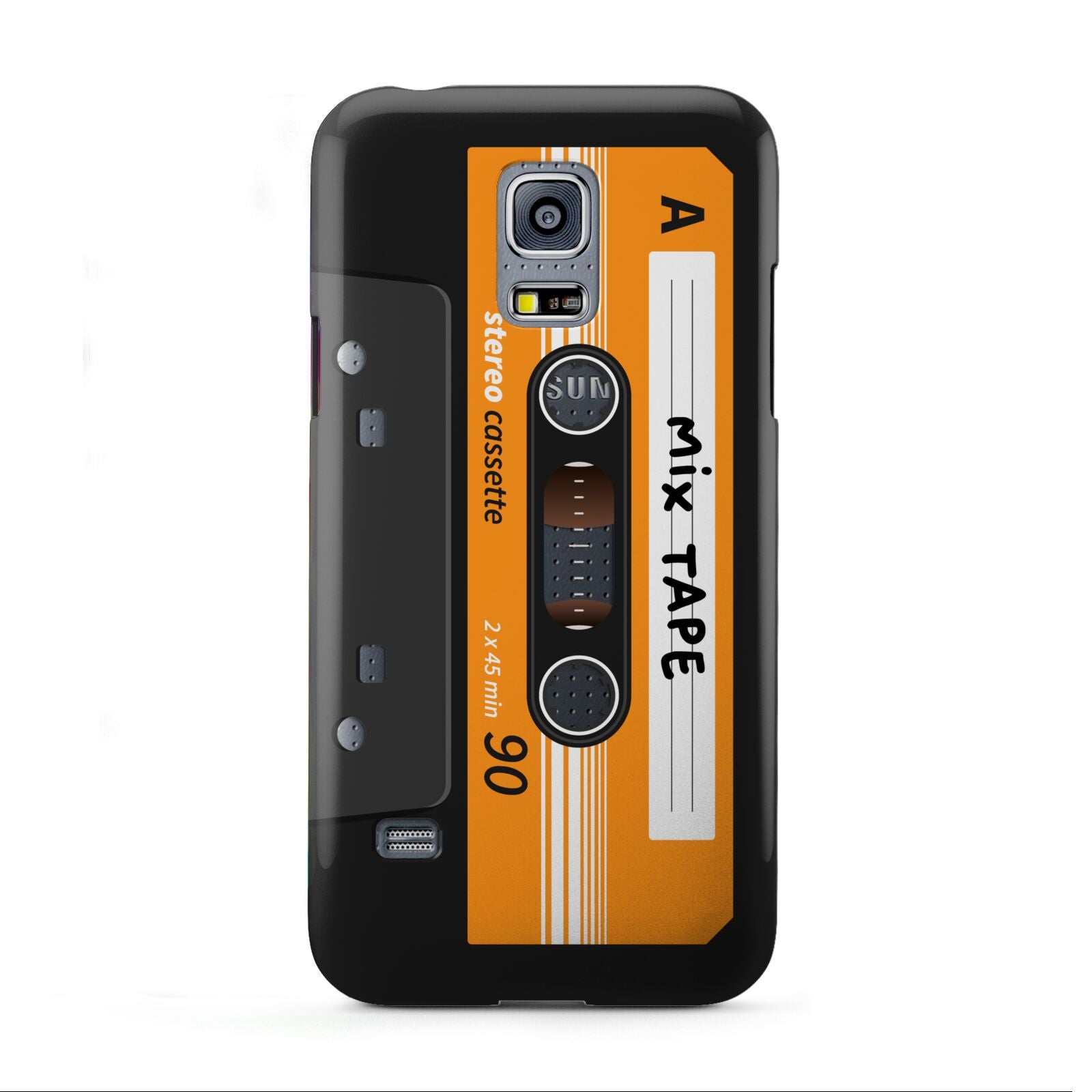 Black Casette Tape Samsung Galaxy S5 Mini Case