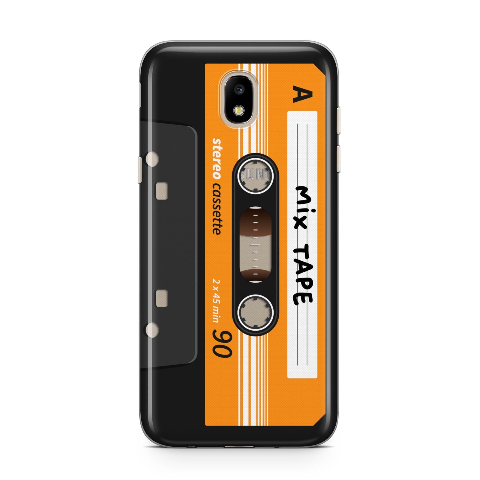 Black Casette Tape Samsung J5 2017 Case