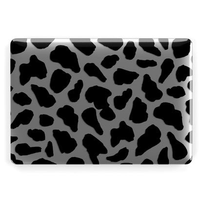 Black Cow Print Apple MacBook Case