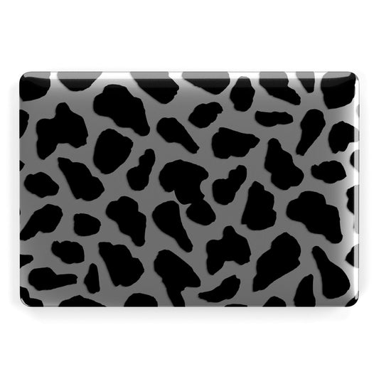 Black Cow Print Apple MacBook Case