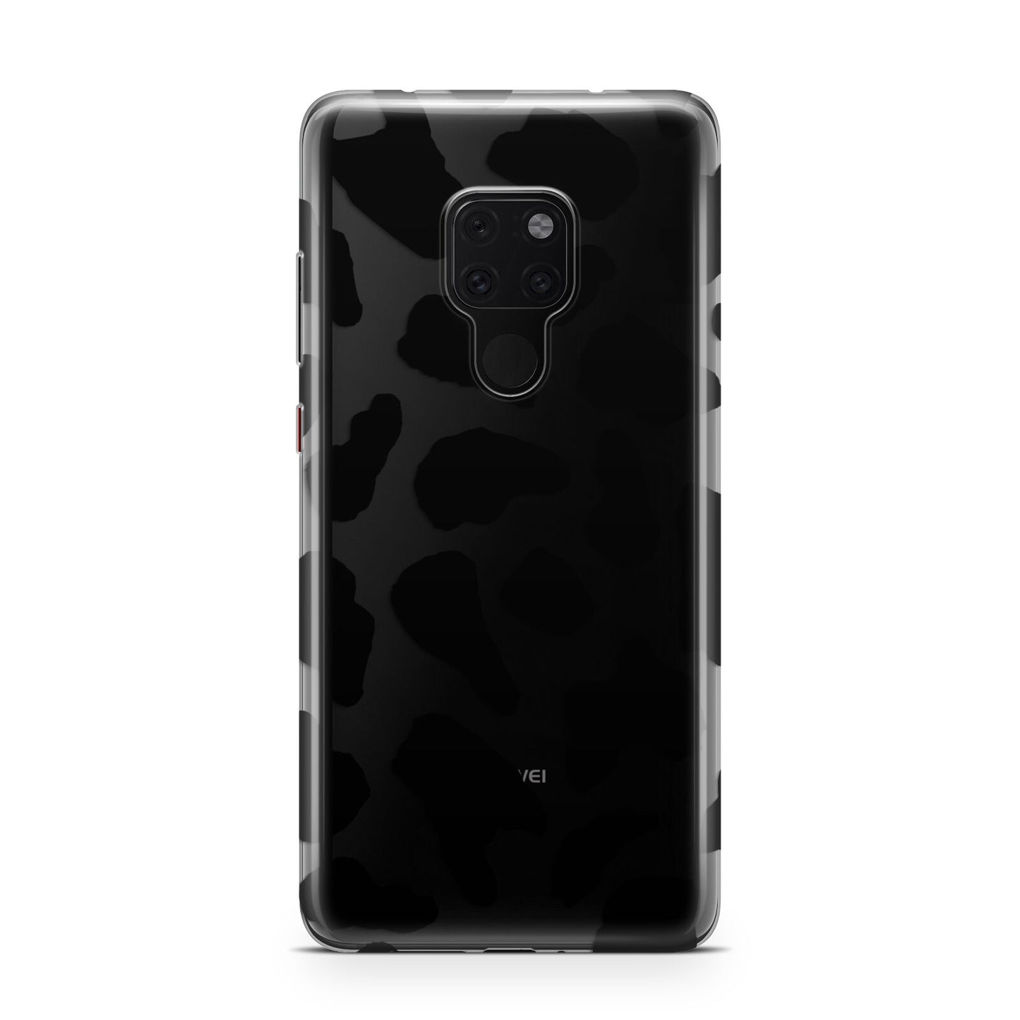 Black Cow Print Huawei Mate 20 Phone Case