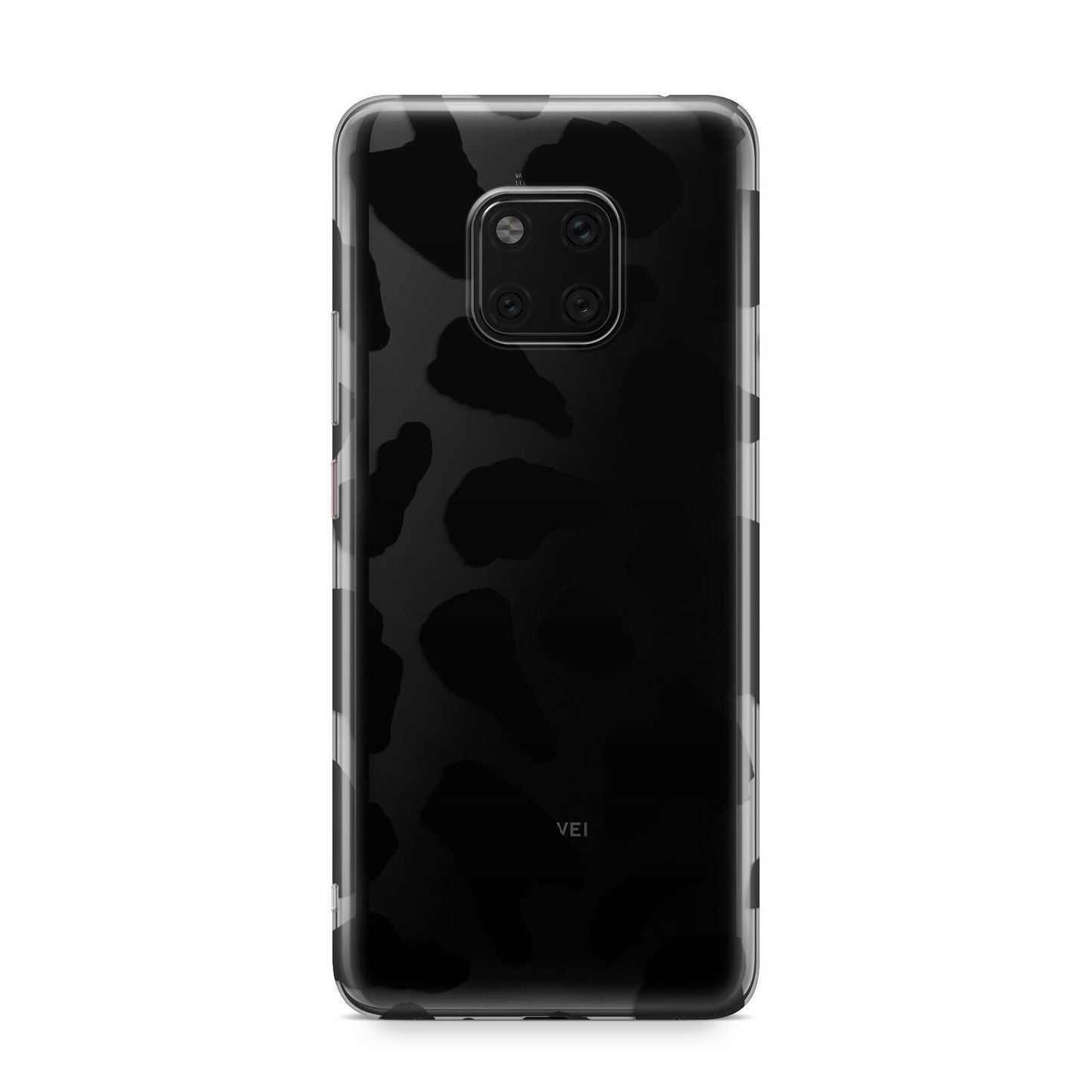 Black Cow Print Huawei Mate 20 Pro Phone Case