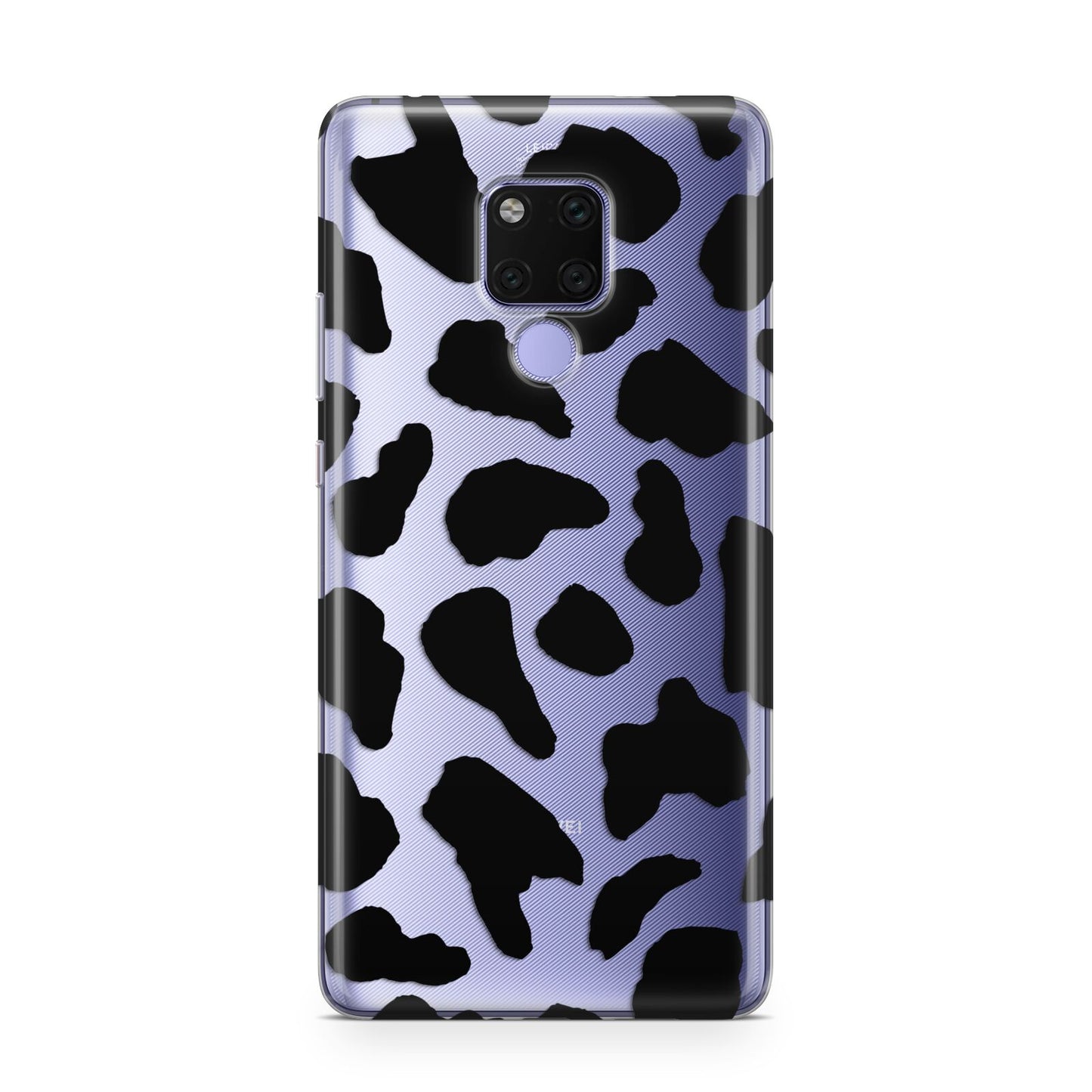 Black Cow Print Huawei Mate 20X Phone Case