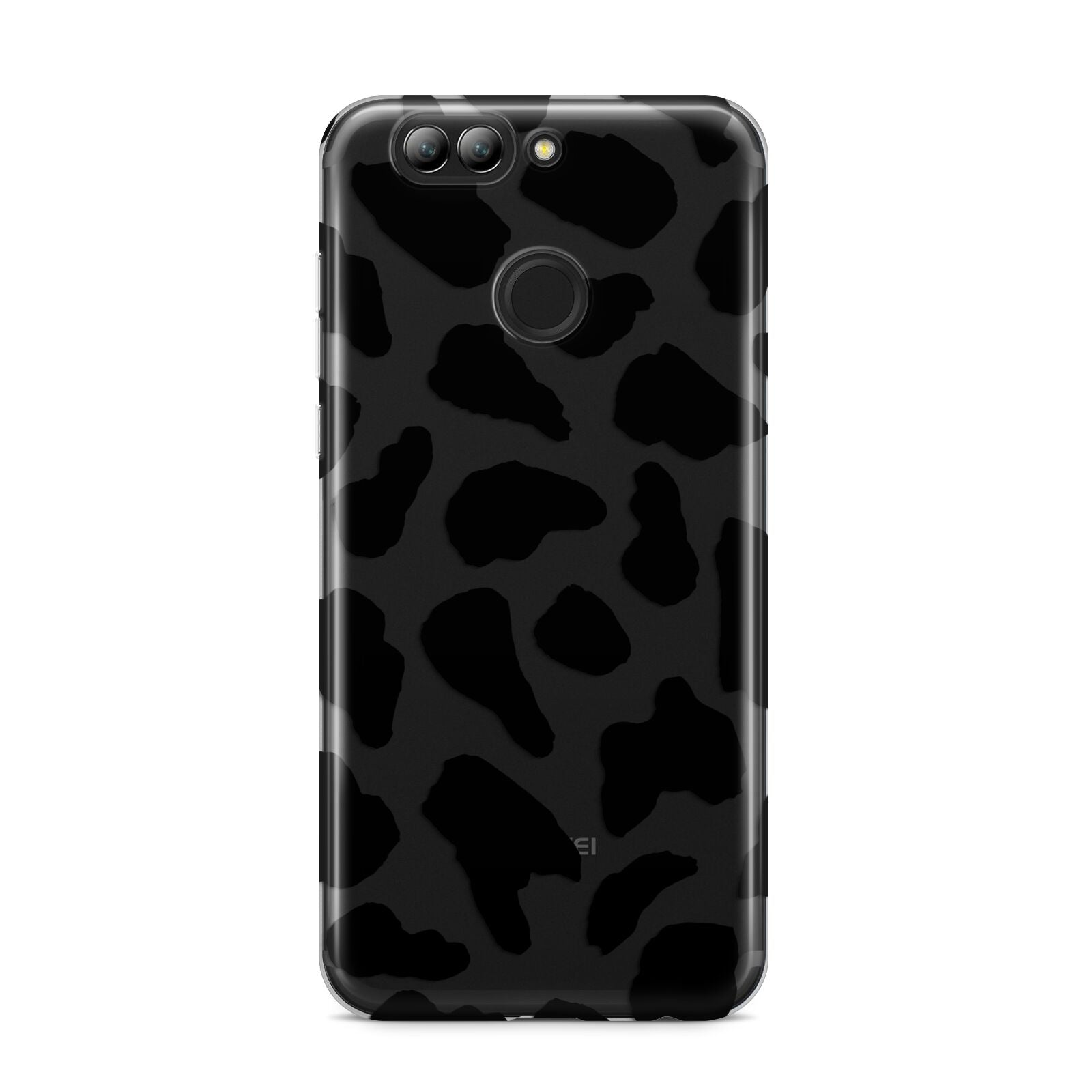 Black Cow Print Huawei Nova 2s Phone Case