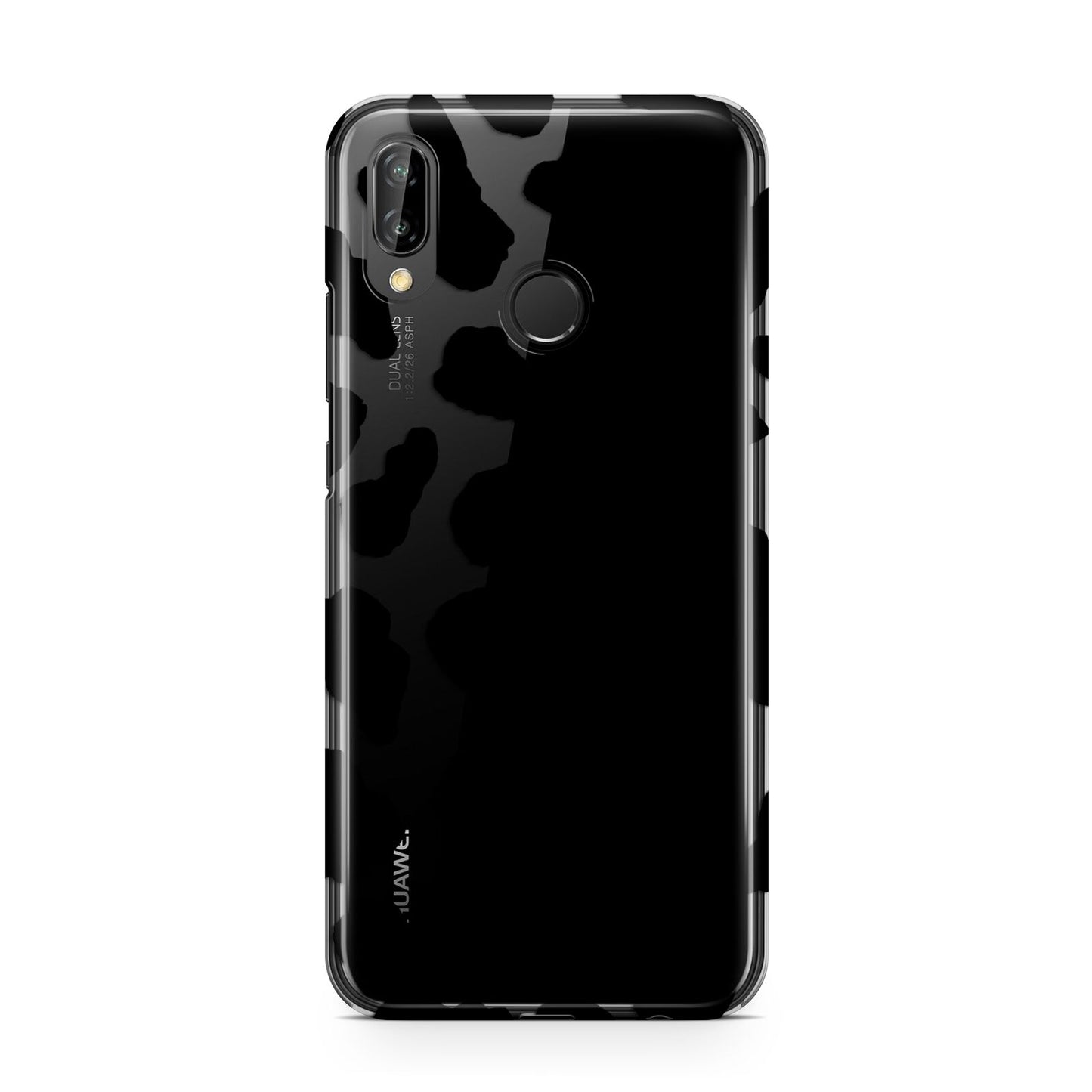 Black Cow Print Huawei P20 Lite Phone Case