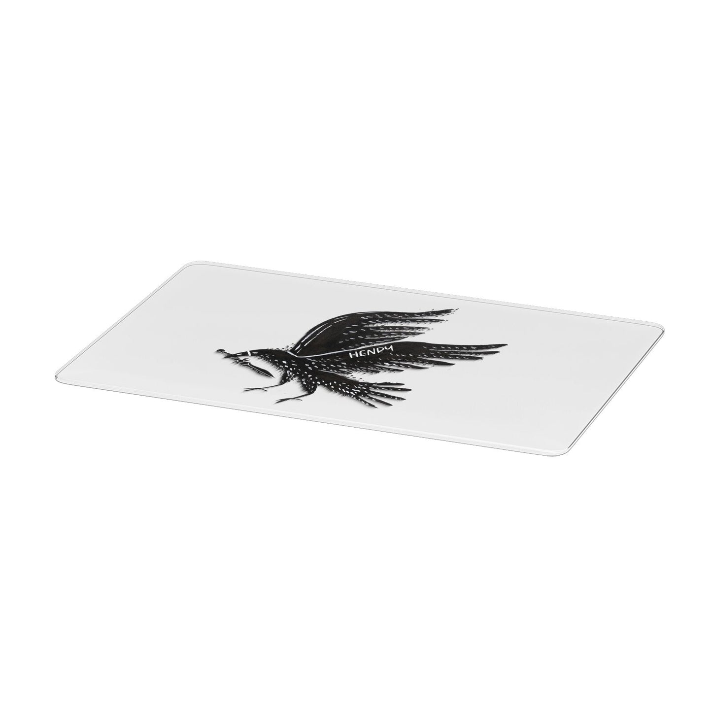 Black Crow Personalised Apple MacBook Case Only