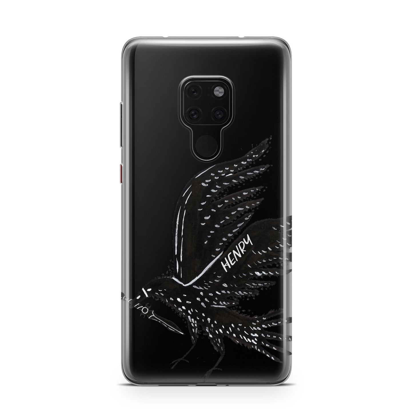 Black Crow Personalised Huawei Mate 20 Phone Case