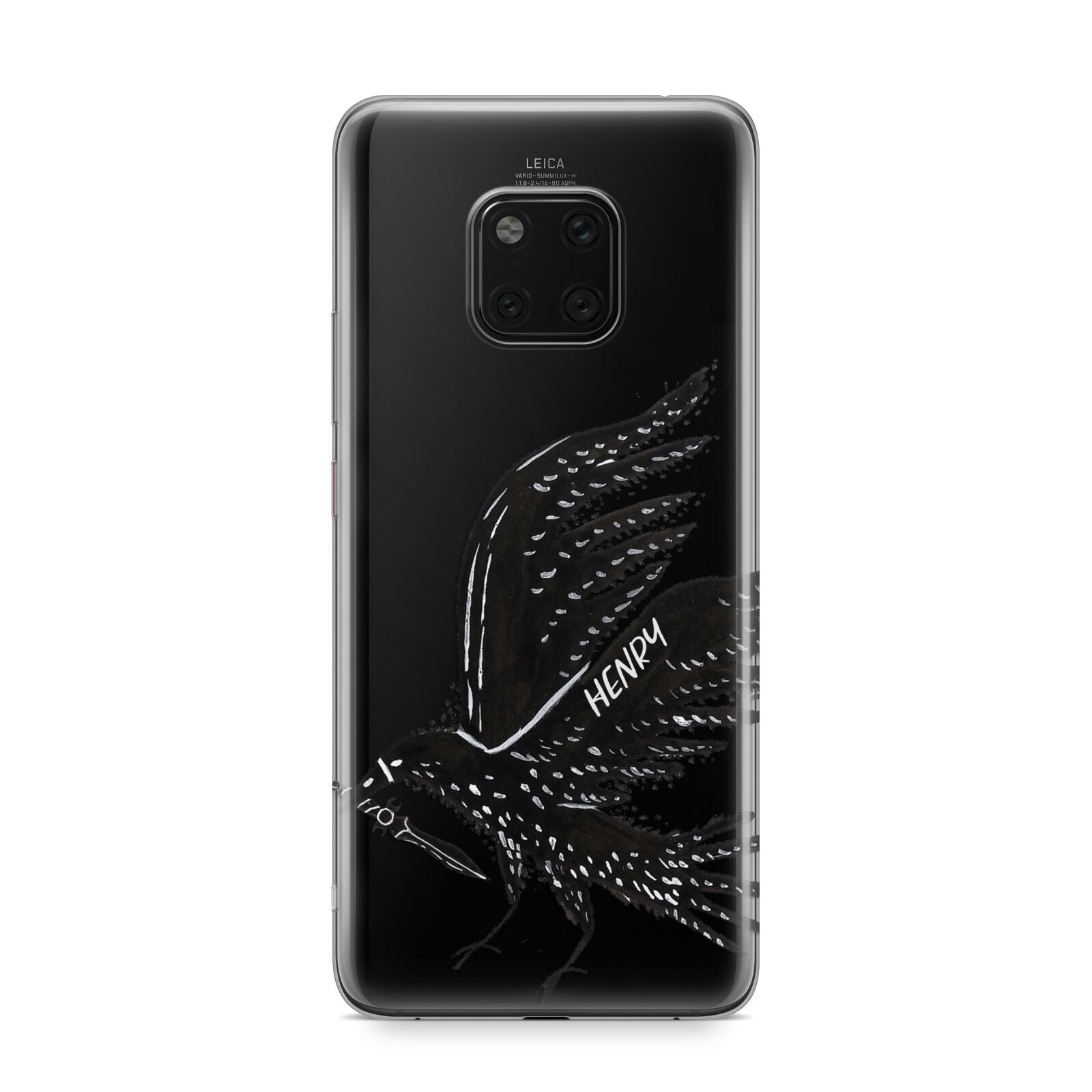 Black Crow Personalised Huawei Mate 20 Pro Phone Case