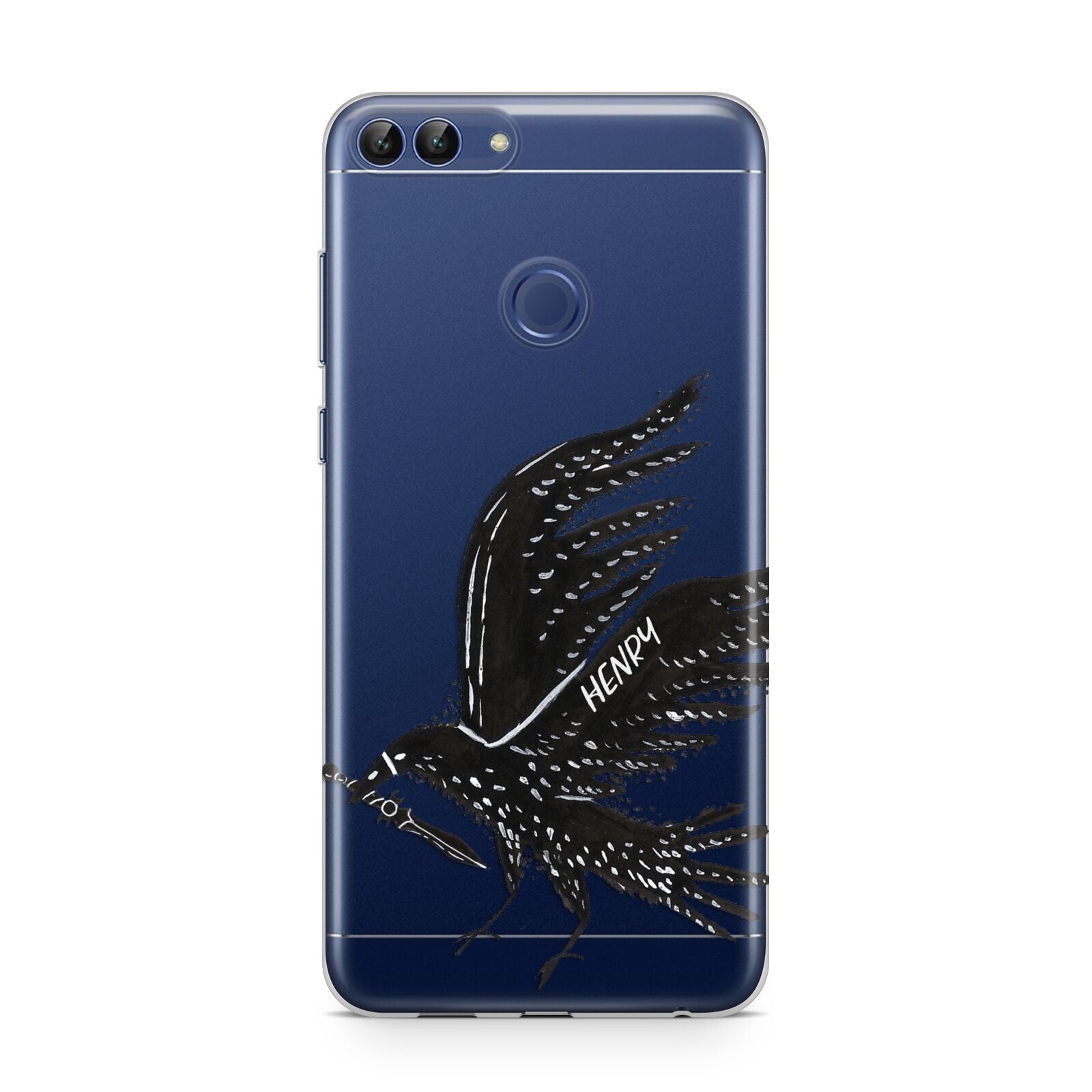 Black Crow Personalised Huawei P Smart Case