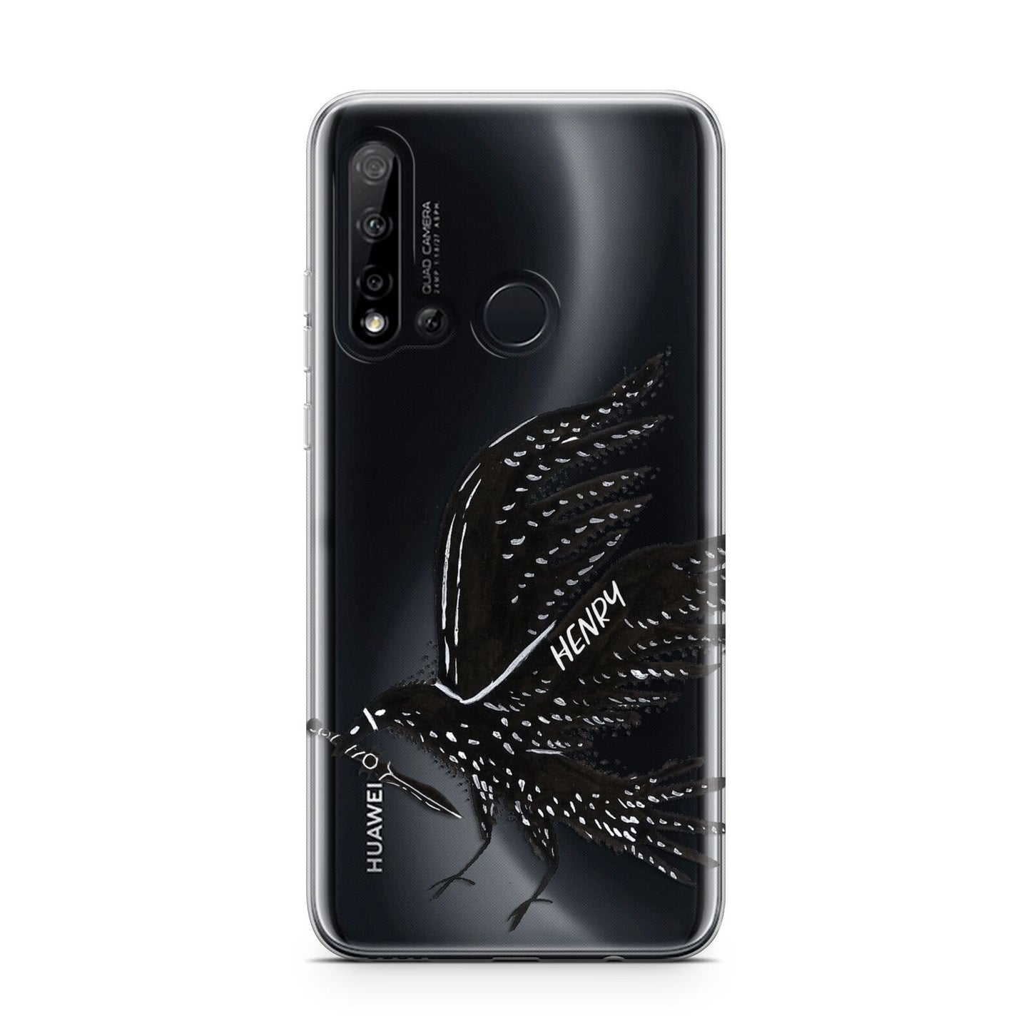 Black Crow Personalised Huawei P20 Lite 5G Phone Case