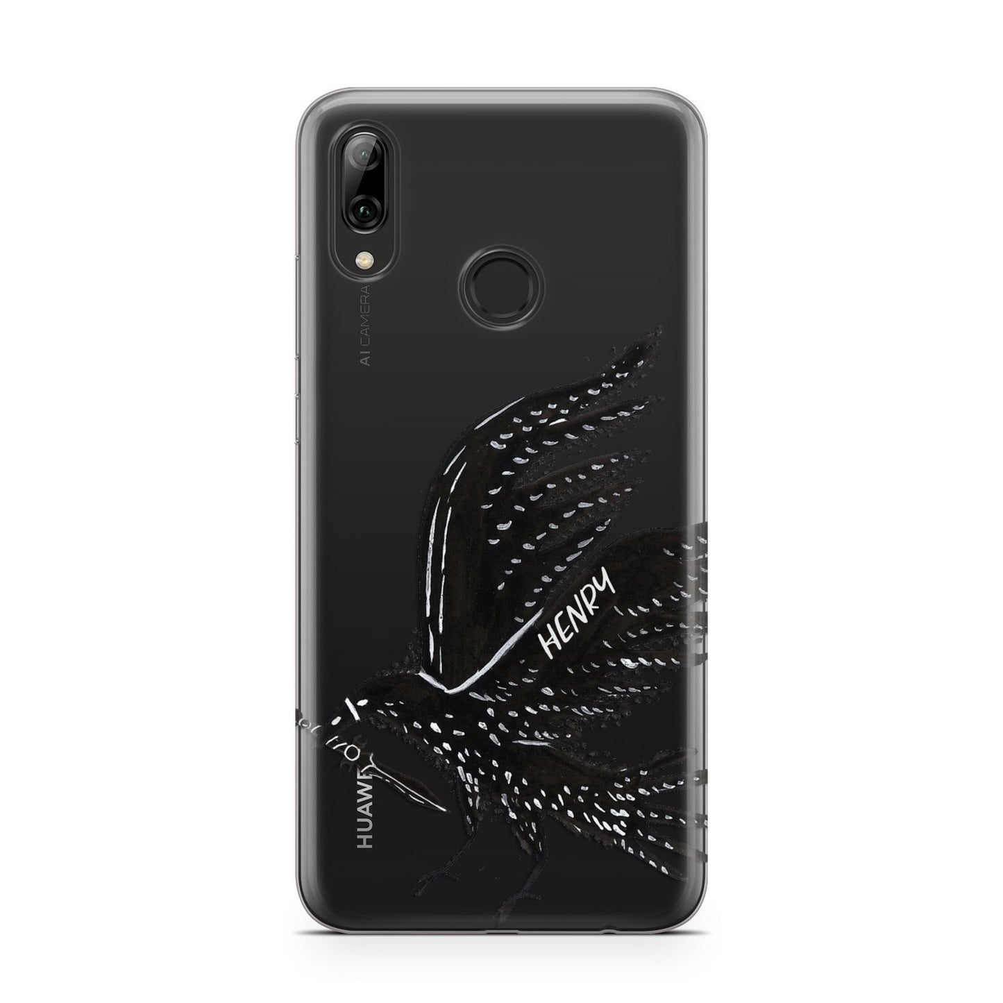 Black Crow Personalised Huawei Y7 2019