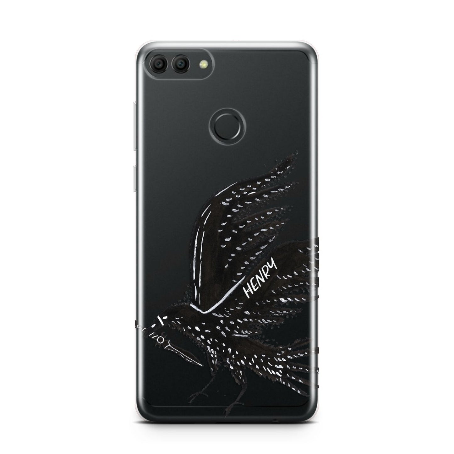 Black Crow Personalised Huawei Y9 2018