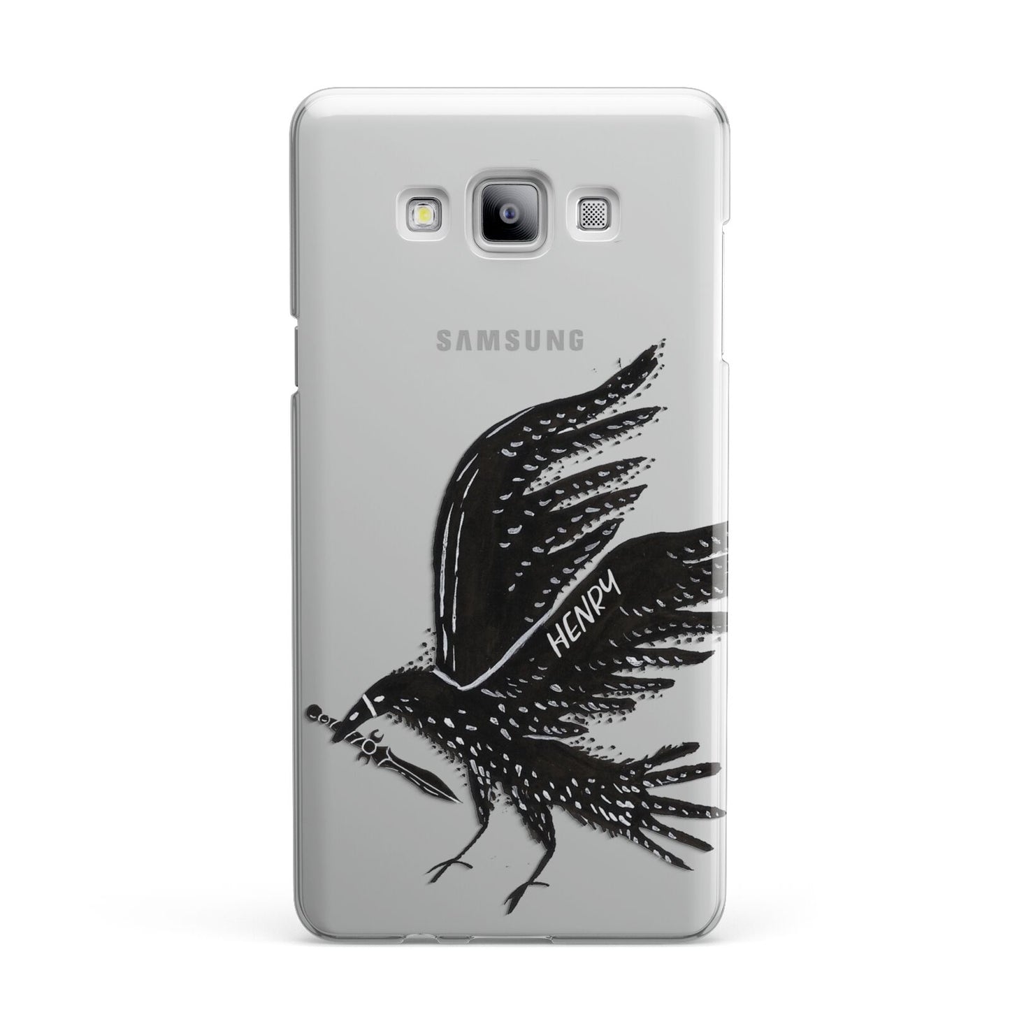 Black Crow Personalised Samsung Galaxy A7 2015 Case