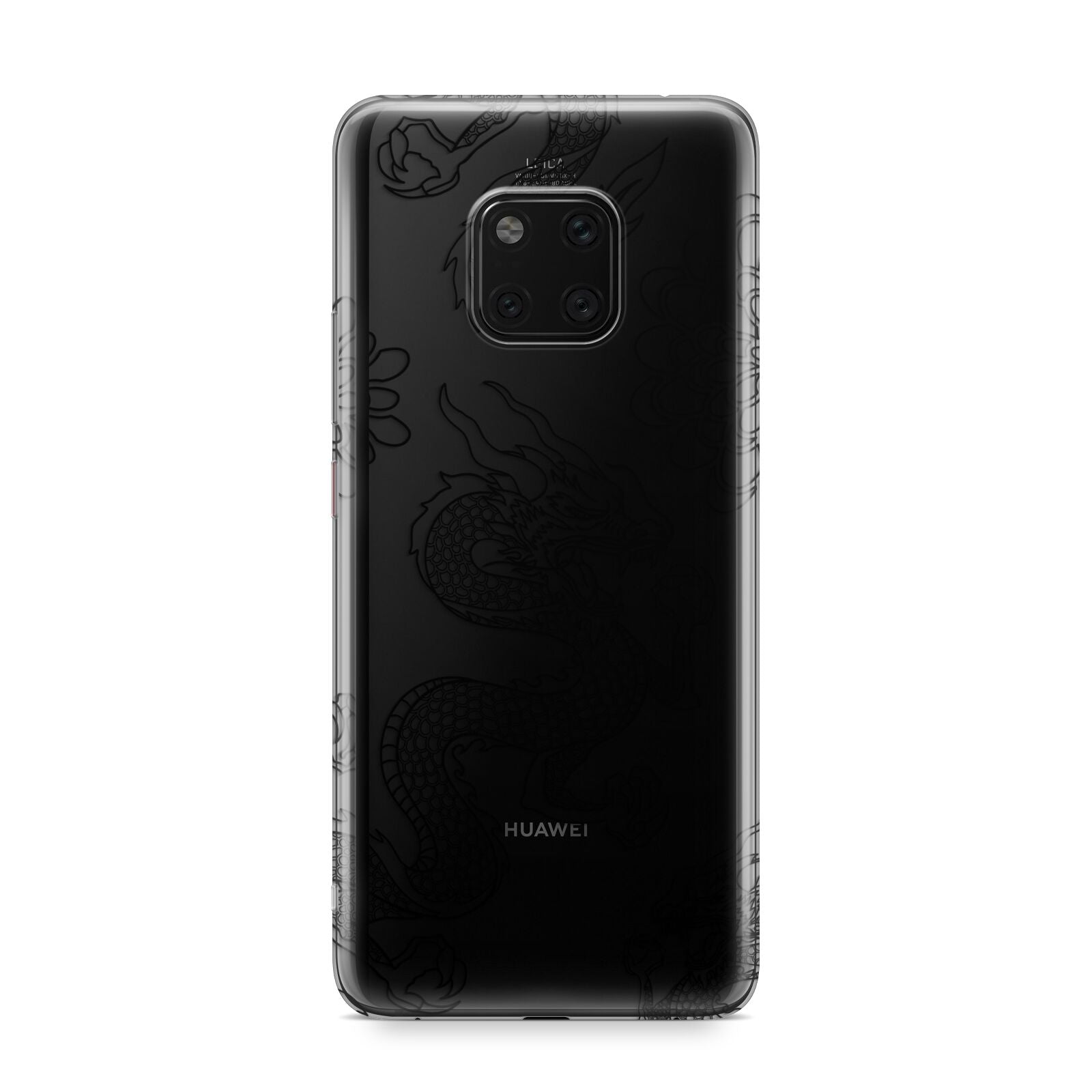 Black Dragon Huawei Mate 20 Pro Phone Case