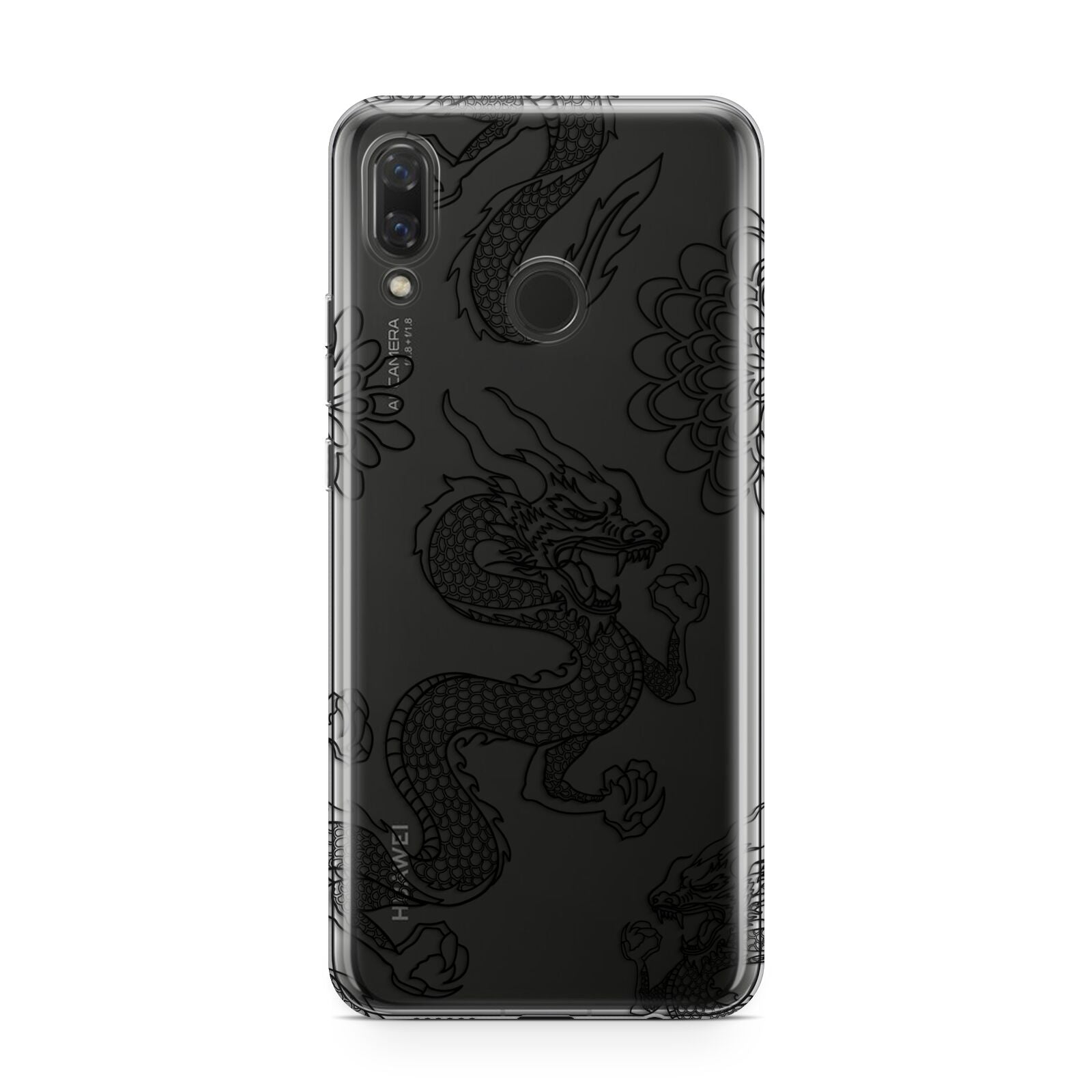 Black Dragon Huawei Nova 3 Phone Case