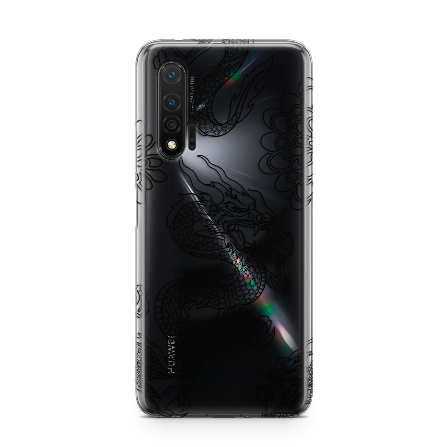 Black Dragon Huawei Nova 6 Phone Case