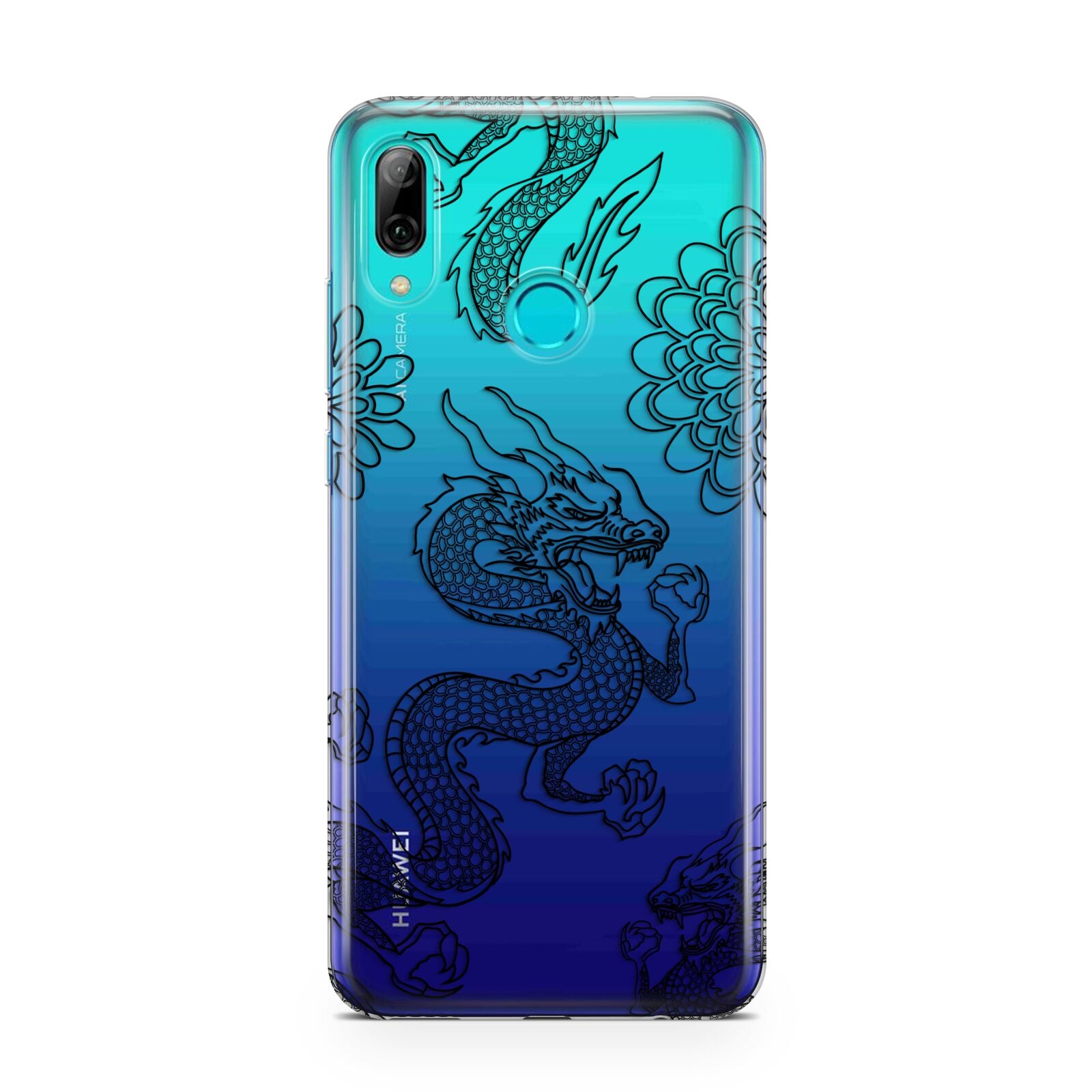 Black Dragon Huawei P Smart 2019 Case