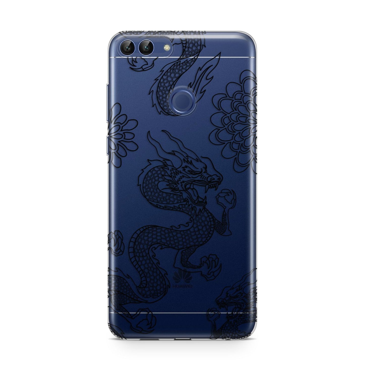 Black Dragon Huawei P Smart Case