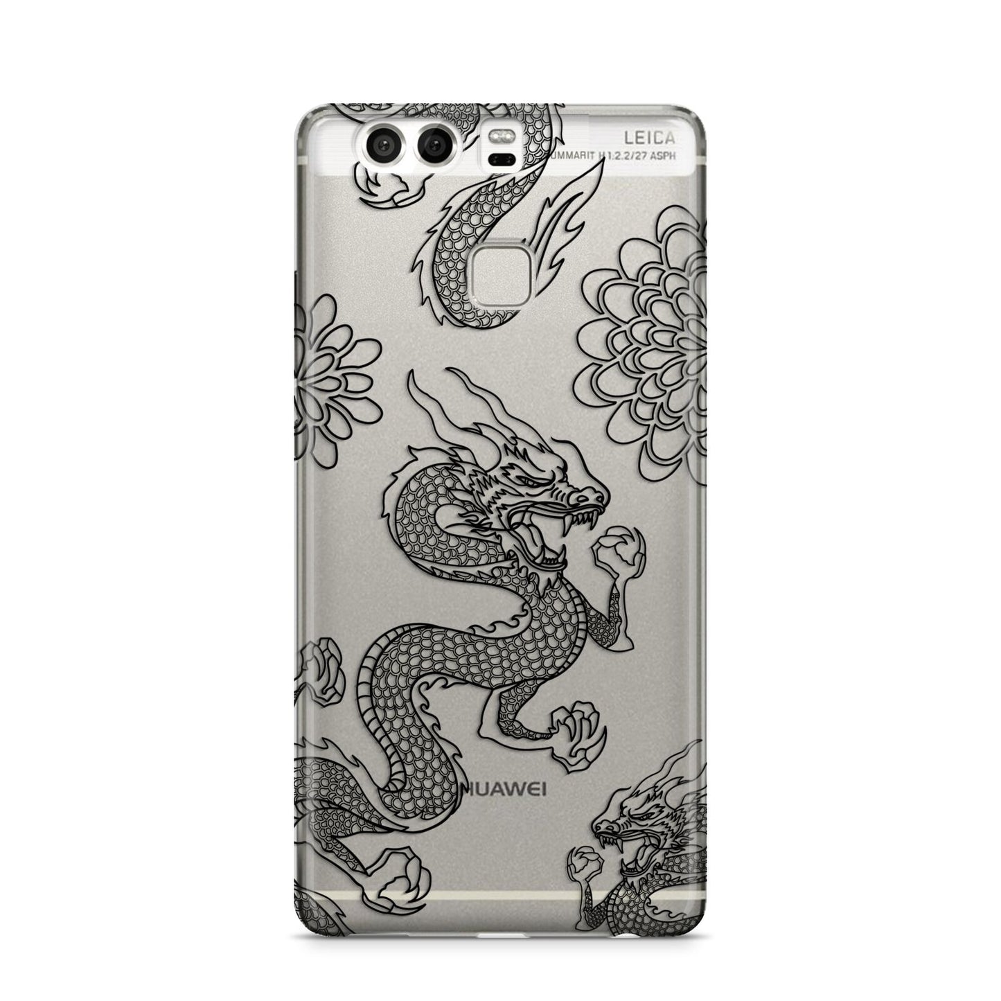 Black Dragon Huawei P9 Case