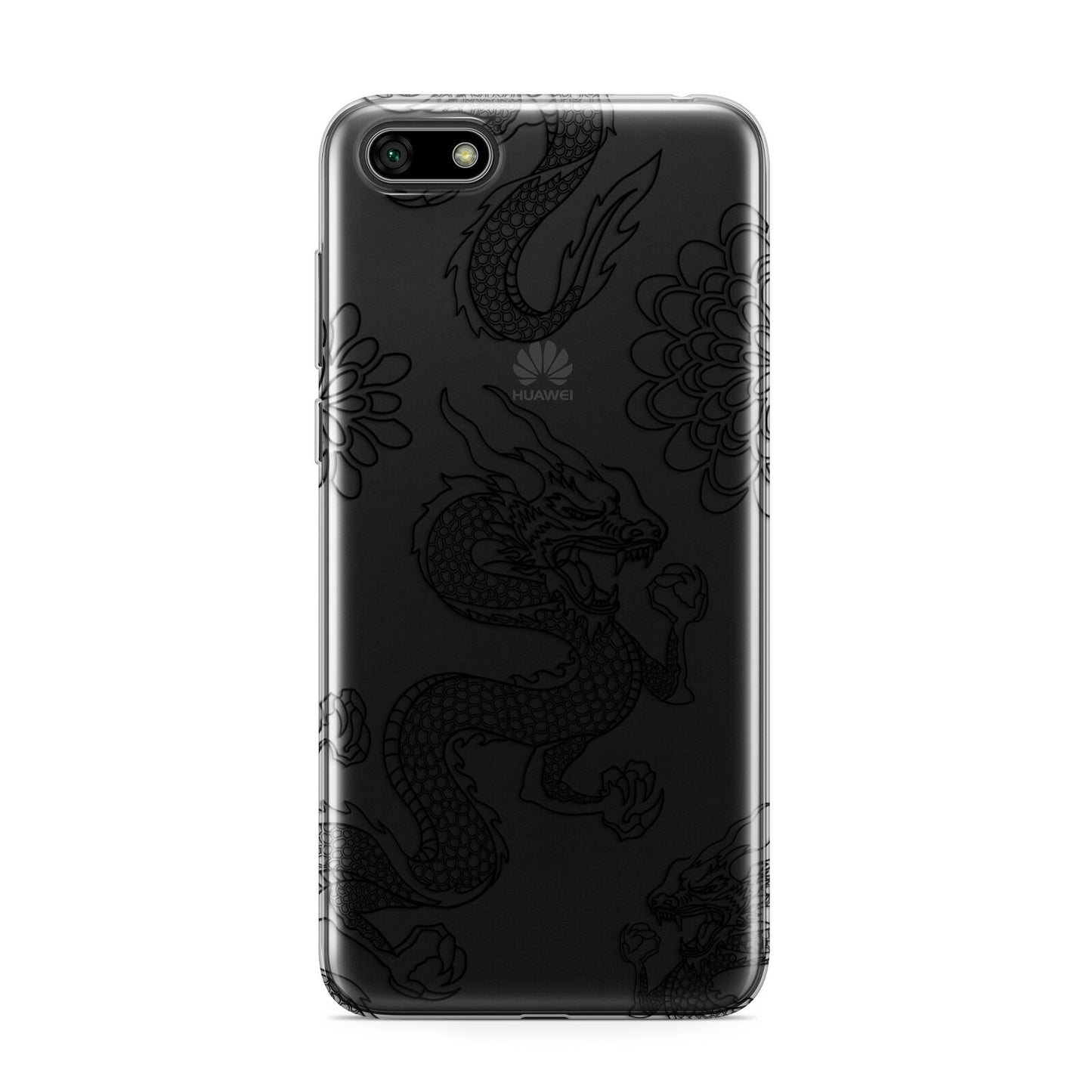 Black Dragon Huawei Y5 Prime 2018 Phone Case