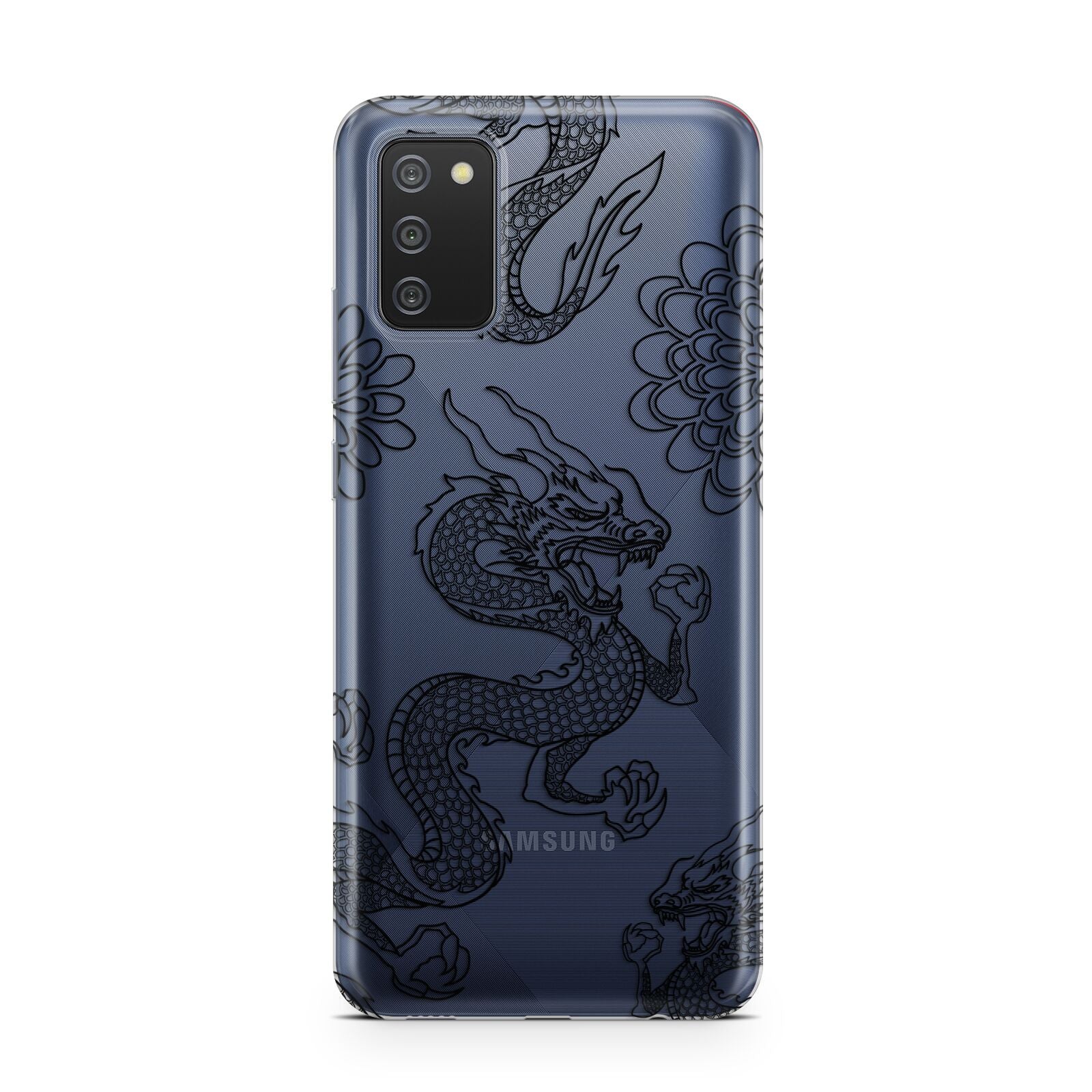 Black Dragon Samsung A02s Case