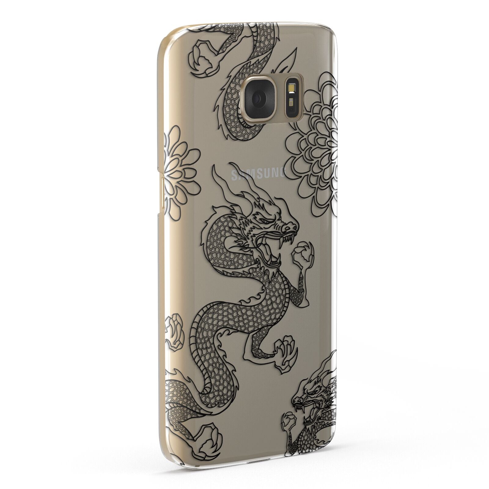 Black Dragon Samsung Galaxy Case Fourty Five Degrees