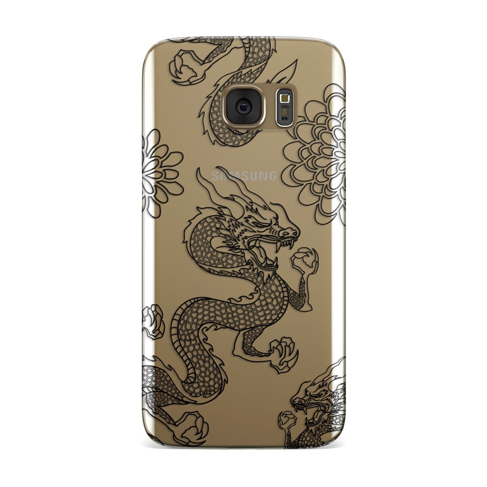 Black Dragon Samsung Galaxy Case