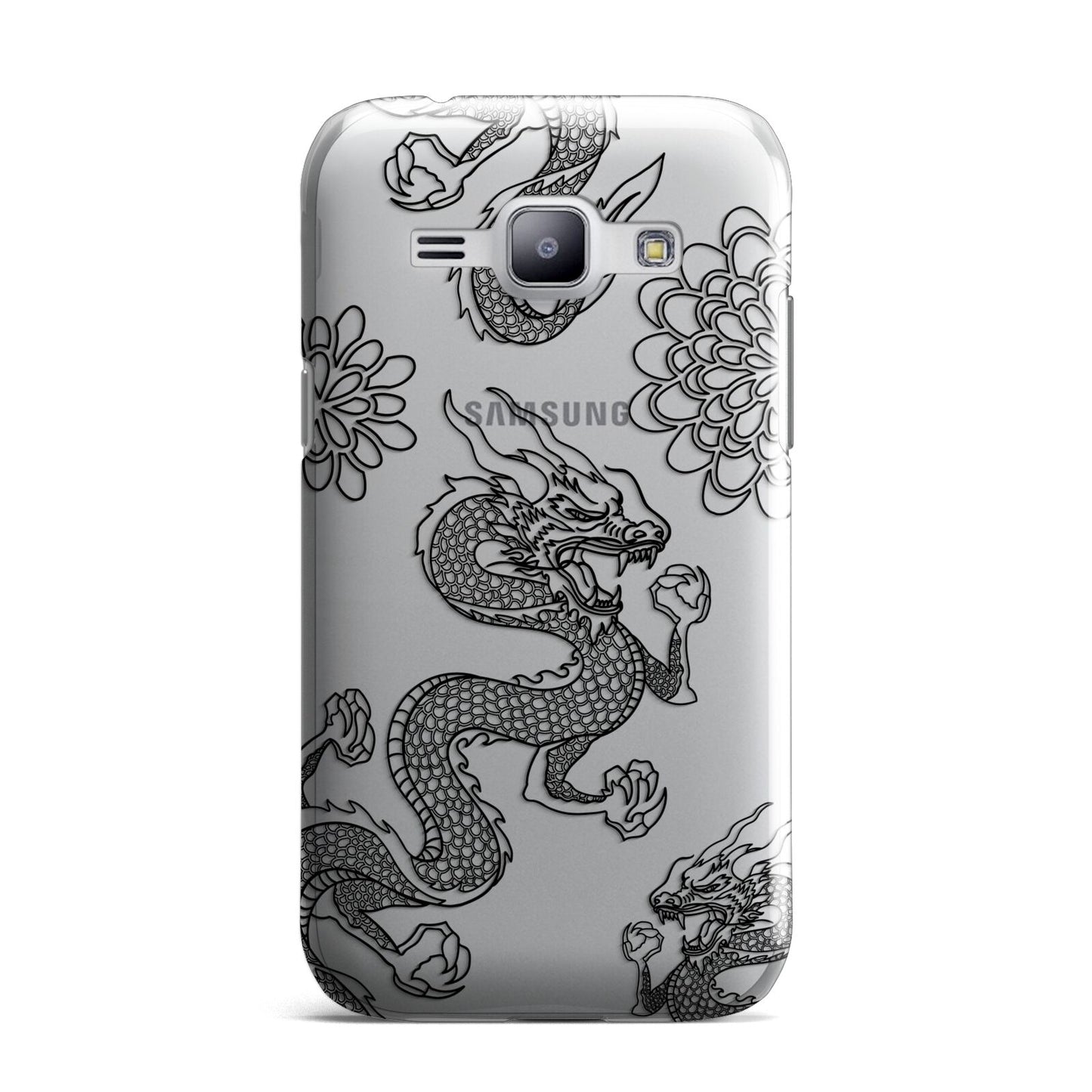 Black Dragon Samsung Galaxy J1 2015 Case