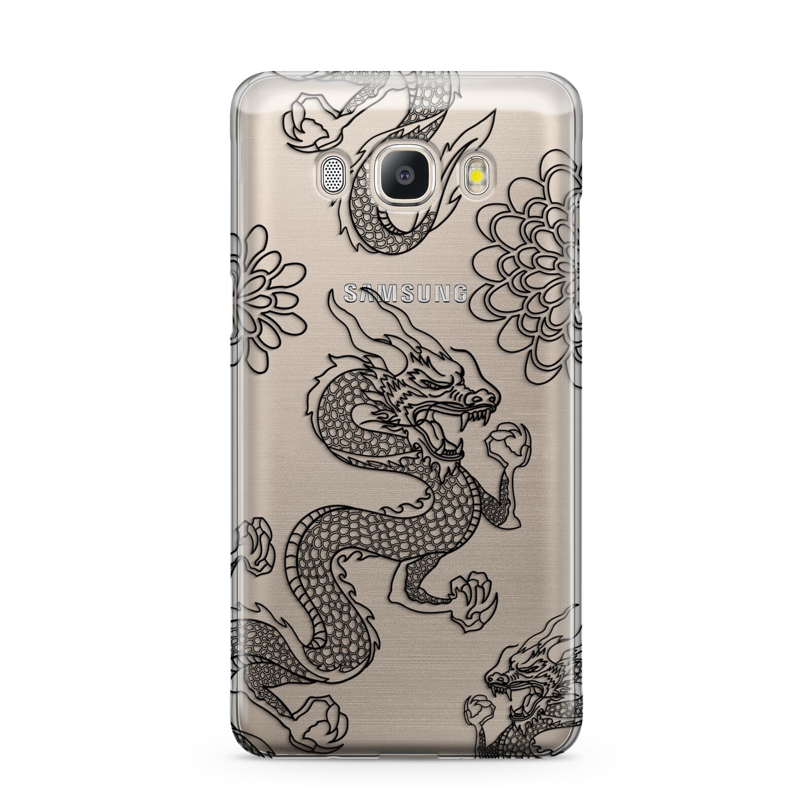 Black Dragon Samsung Galaxy J5 2016 Case