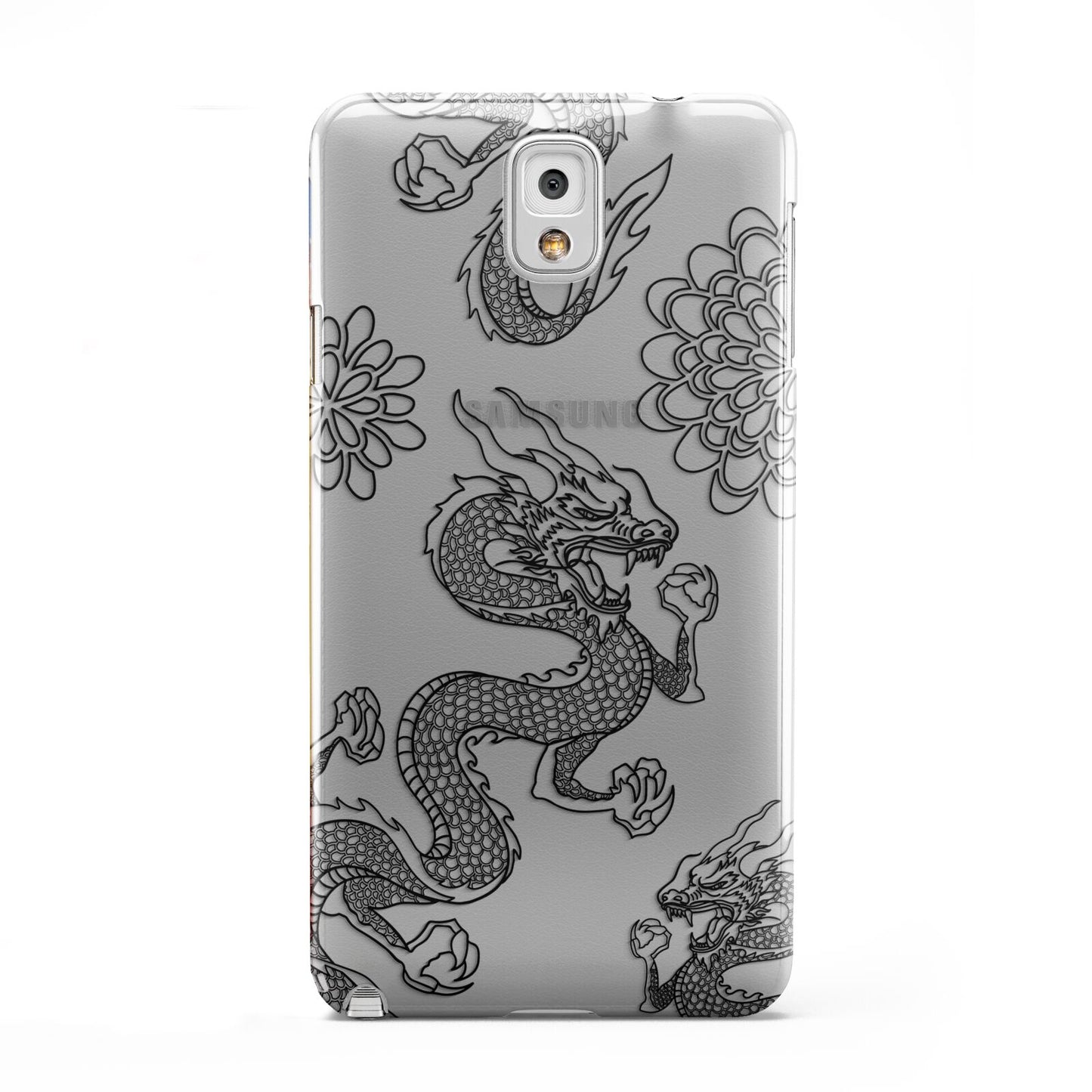 Black Dragon Samsung Galaxy Note 3 Case