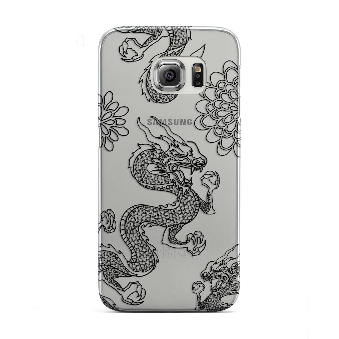 Black Dragon Samsung Galaxy S6 Edge Case