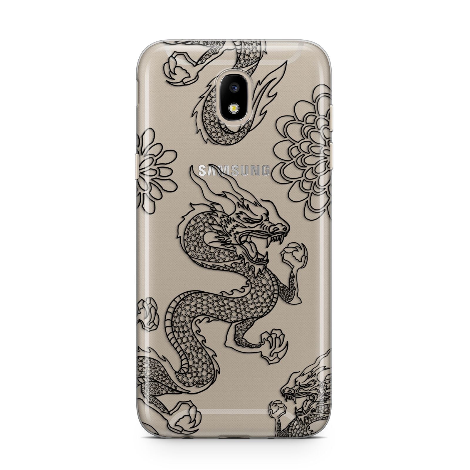 Black Dragon Samsung J5 2017 Case