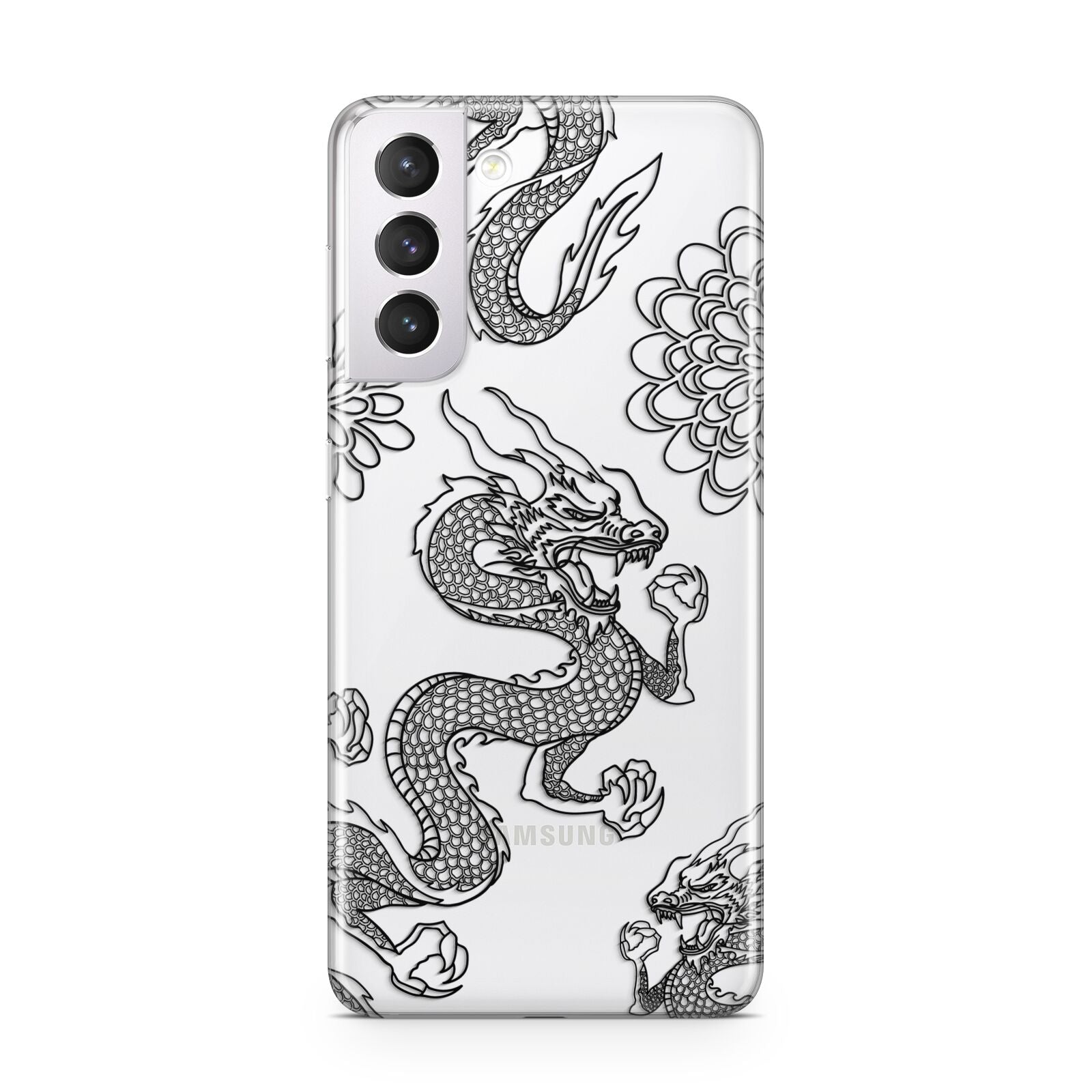 Black Dragon Samsung S21 Case