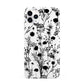 Black Floral Meadow iPhone 11 Pro Max 3D Tough Case