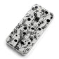 Black Floral Meadow iPhone 8 Bumper Case on Silver iPhone Alternative Image