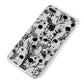 Black Floral Meadow iPhone 8 Plus Bumper Case on Silver iPhone Alternative Image