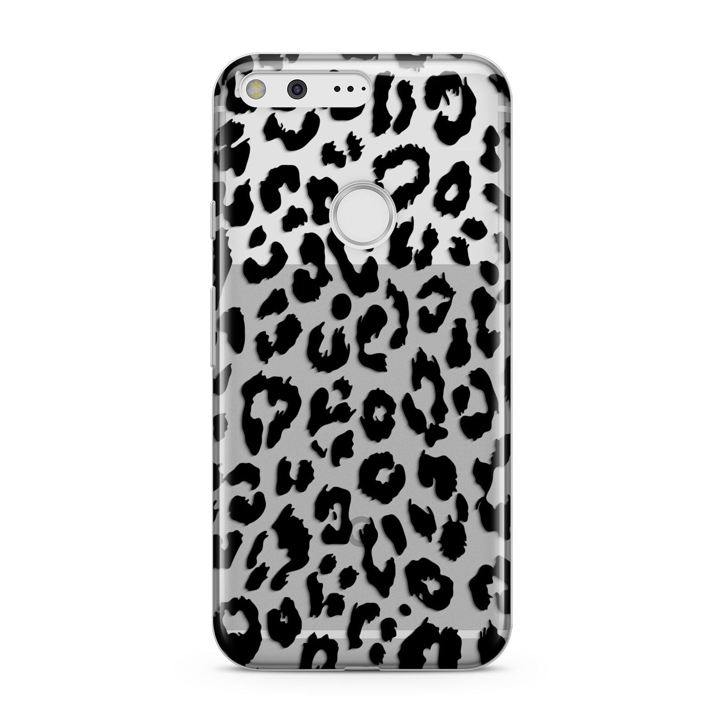 Black Leopard Print Google Pixel Case