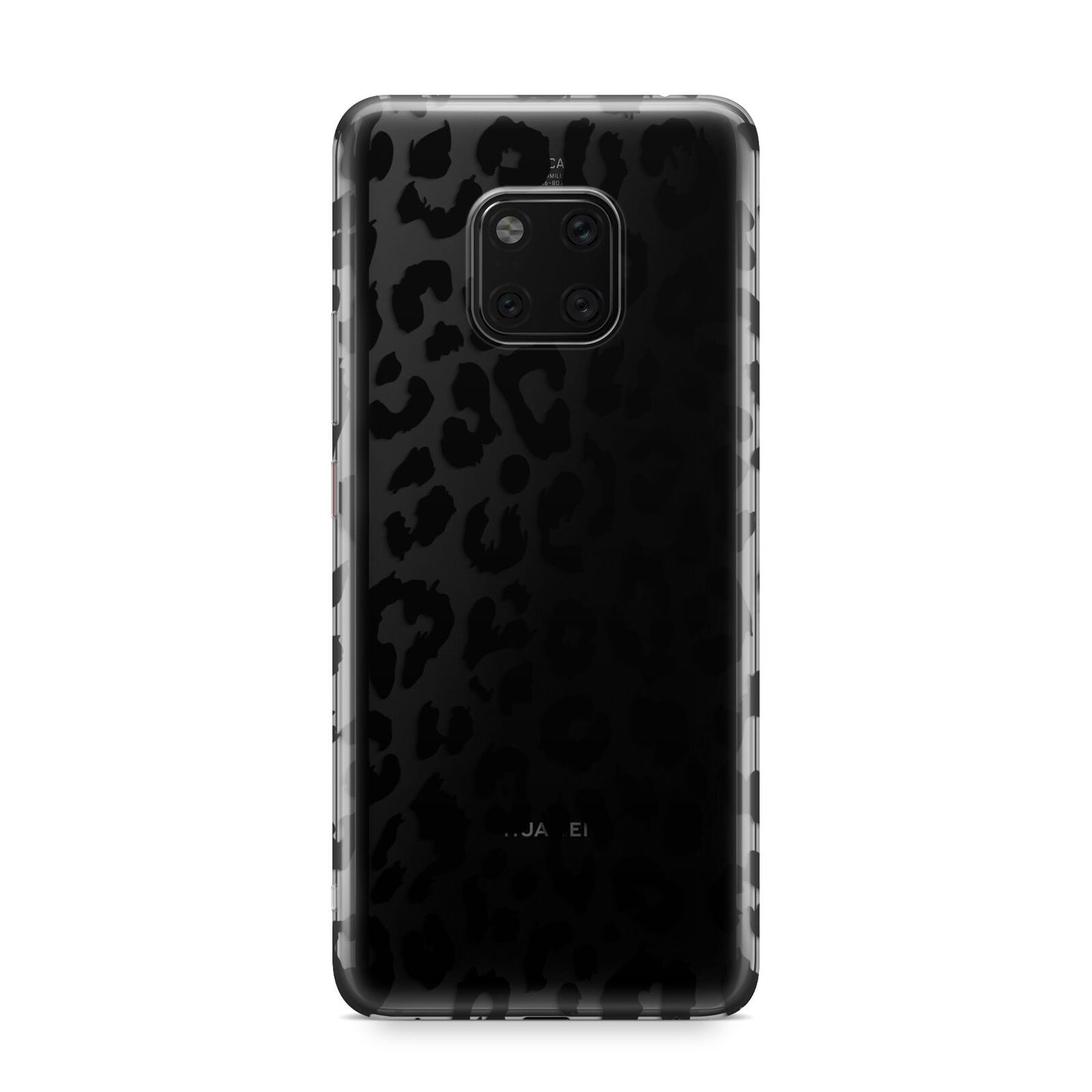 Black Leopard Print Huawei Mate 20 Pro Phone Case