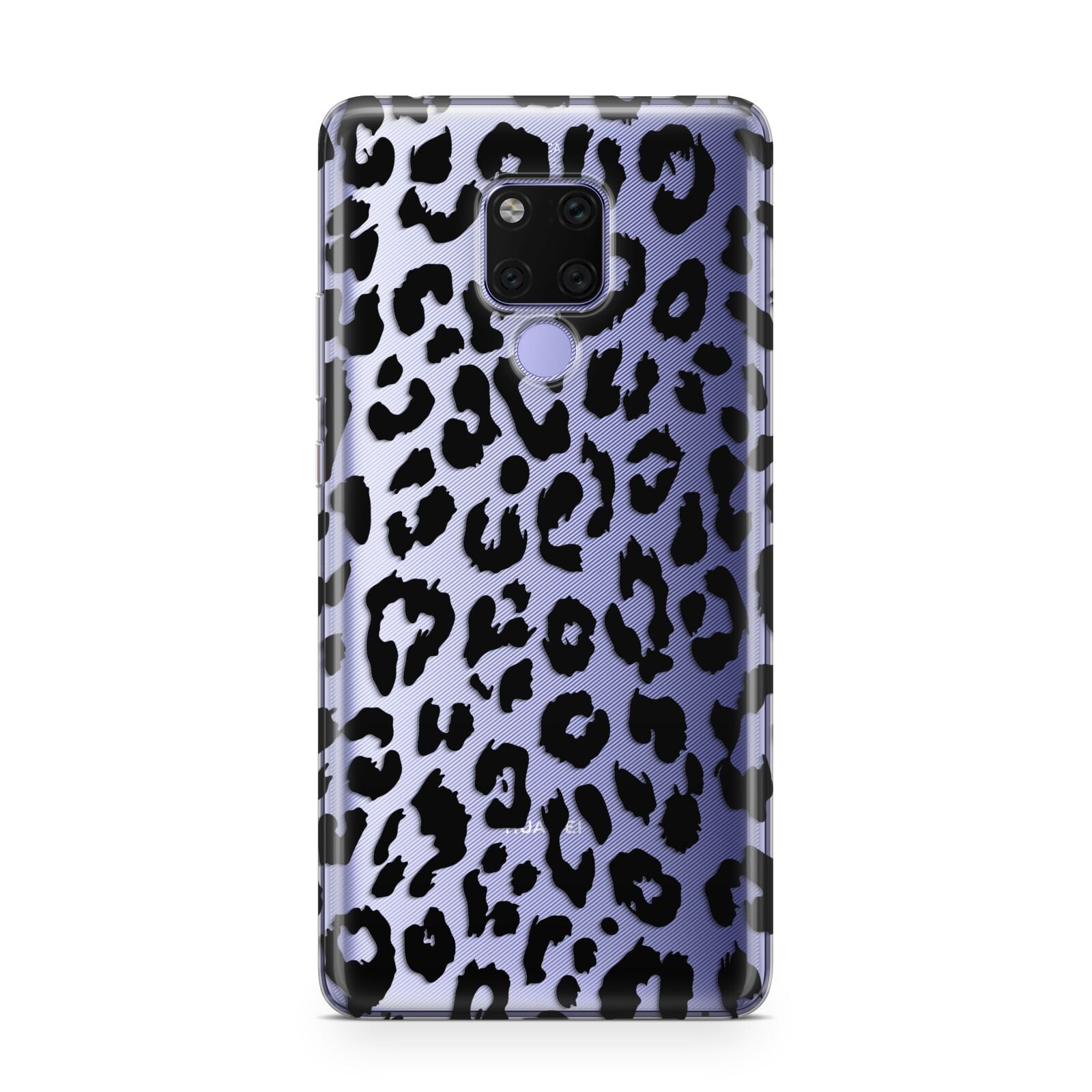 Black Leopard Print Huawei Mate 20X Phone Case