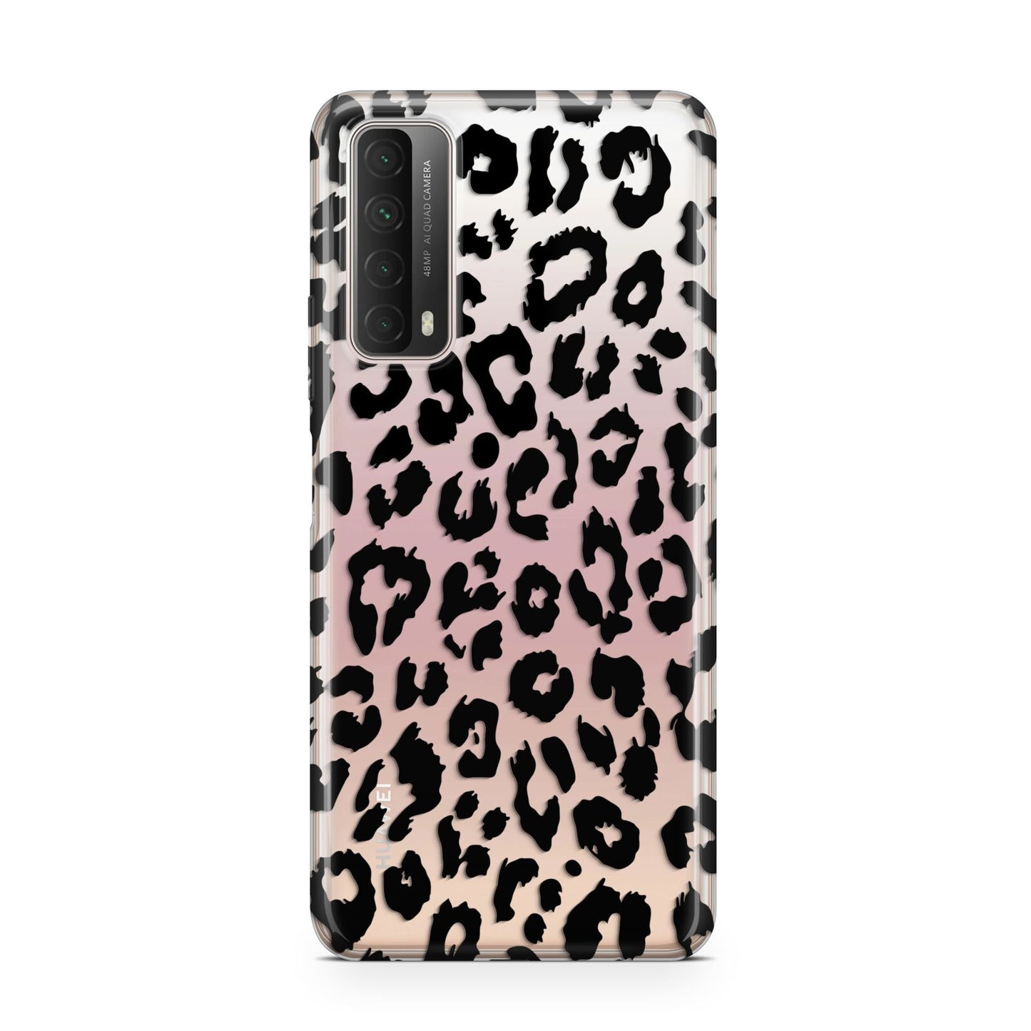 Black Leopard Print Huawei P Smart 2021