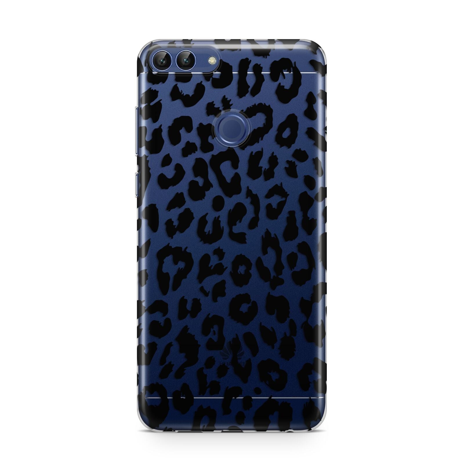 Black Leopard Print Huawei P Smart Case